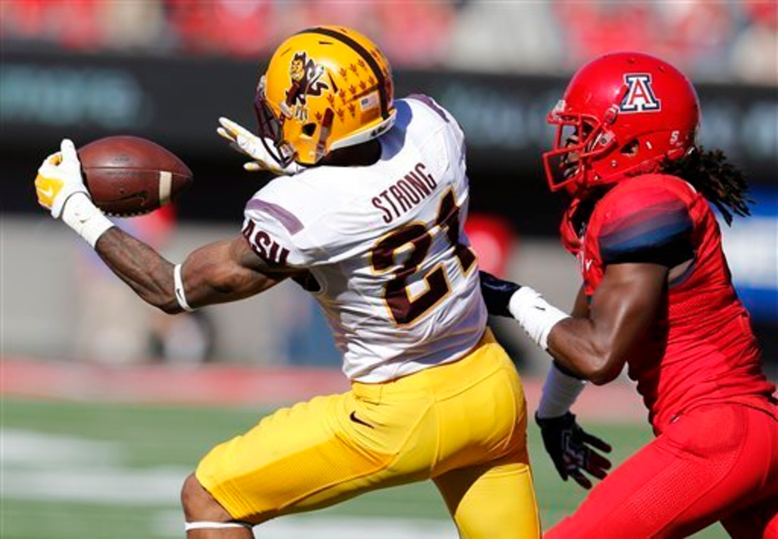 Arizona State's Jaelen Strong is among the wide receivers the Browns would be smart to consider with an early-round pick. Arizona State's Jaelen Strong is among the wide receivers the Browns would be smart to consider with an early-round pick.