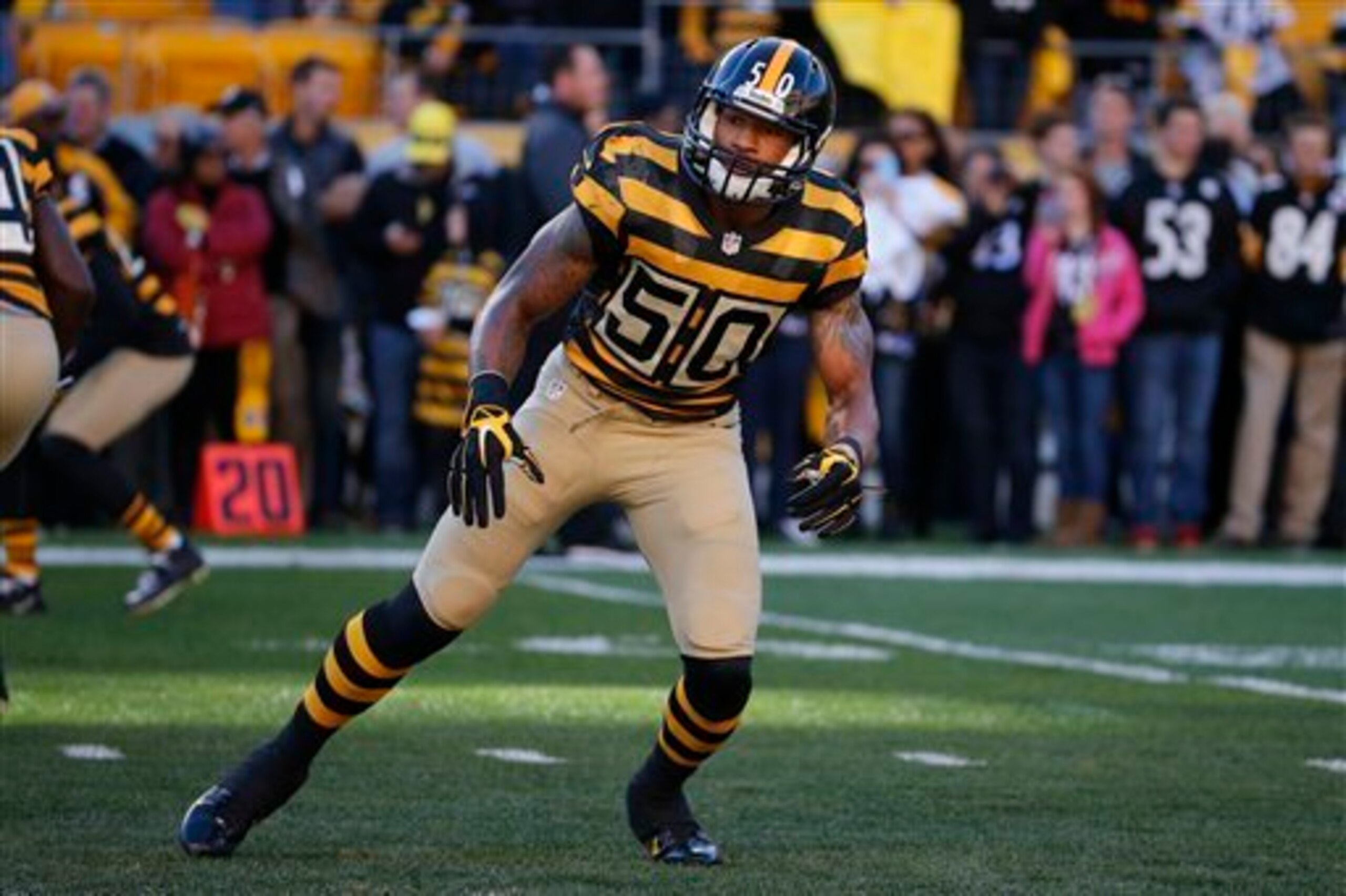 Linebacker Ryan Shazier was a Steelers' opening-day starter as a rookie last year. Who could do the same in 2015? Linebacker Ryan Shazier was a Steelers' opening-day starter as a rookie last year. Who could do the same in 2015?