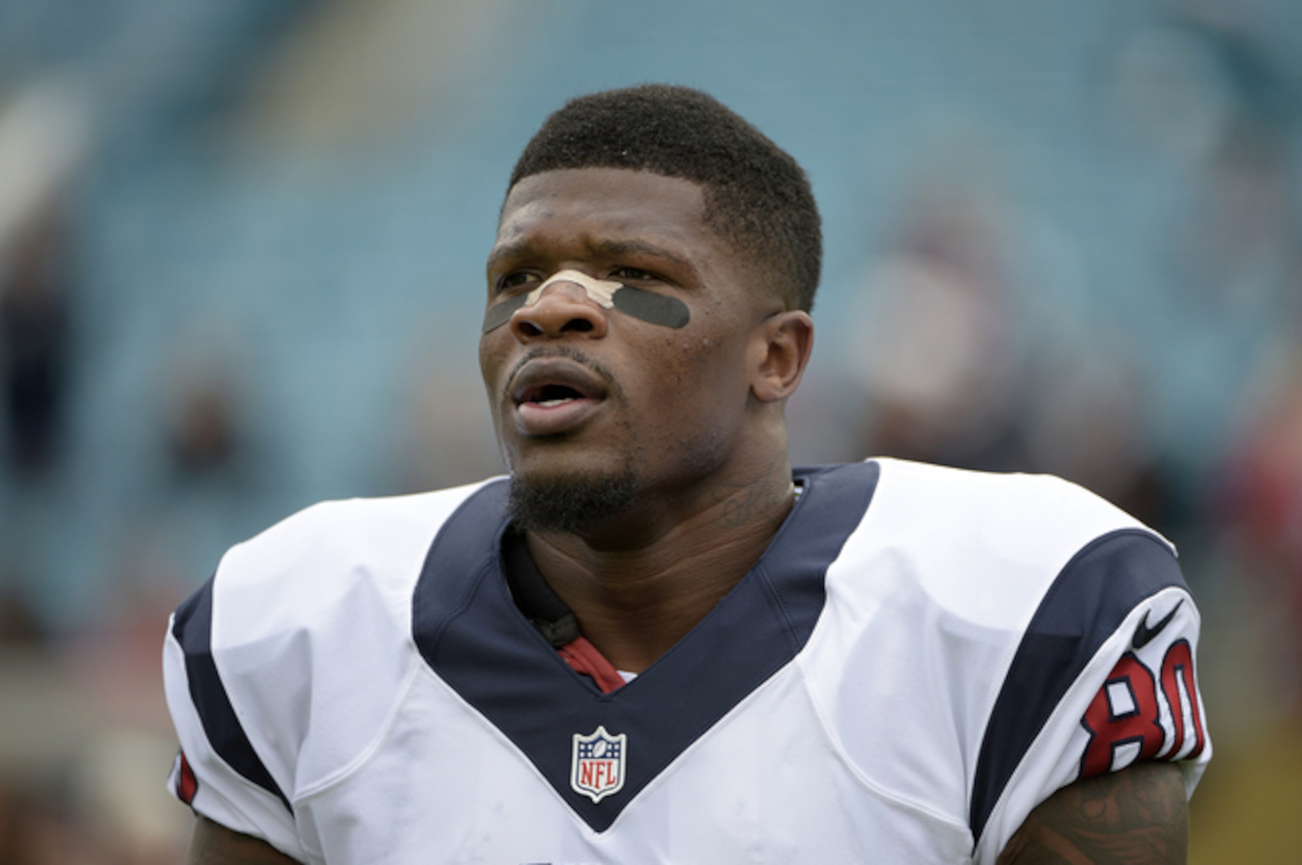 Despite years of elite play, Andre Johnson has never won a Super Bowl; teaming up with Andrew Luck could change that. Despite years of elite play, Andre Johnson has never won a Super Bowl; teaming up with Andrew Luck could change that.