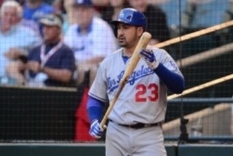 Adrian Gonzalez began the season as baseball's hottest hitter.