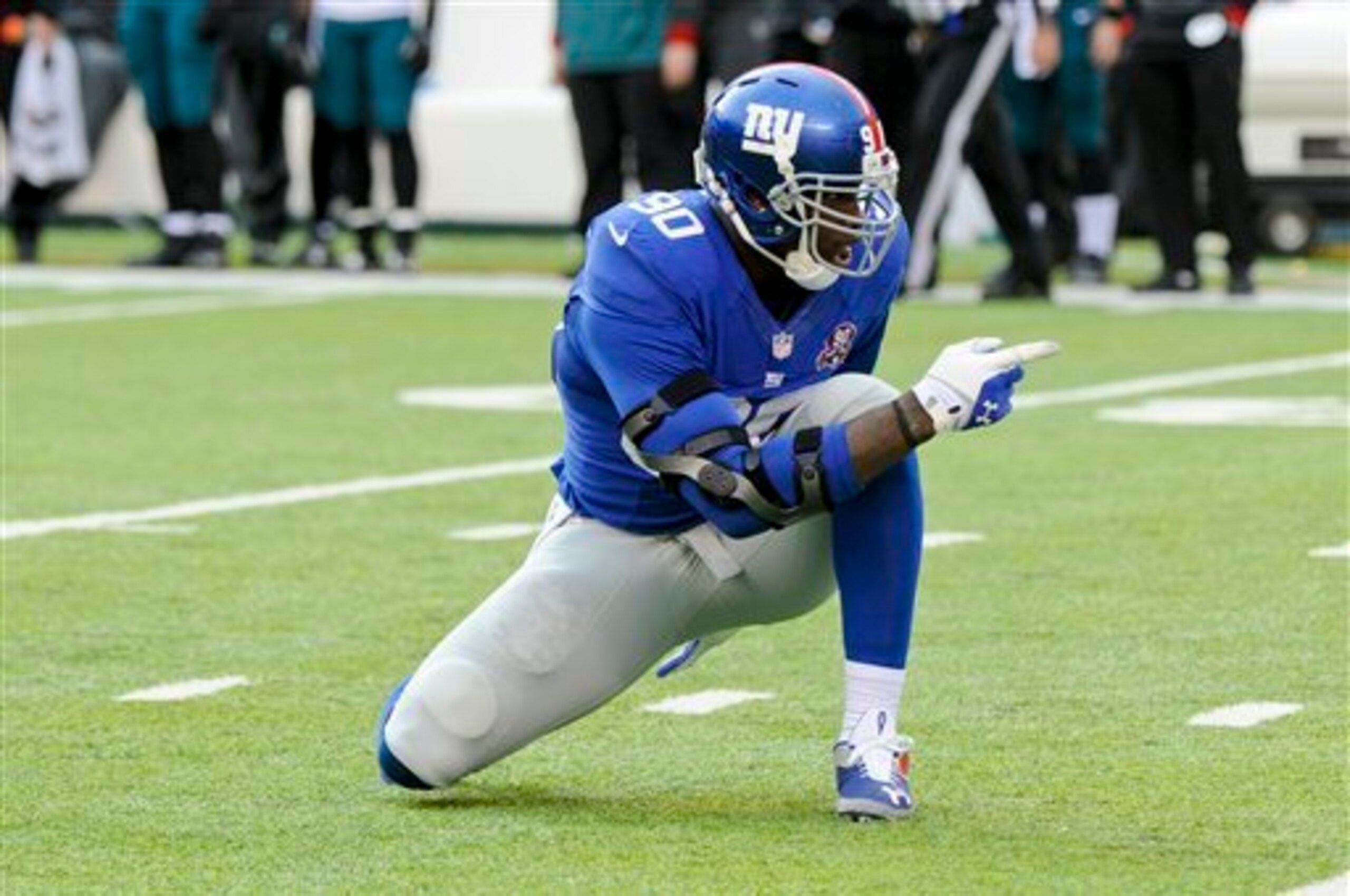 DE Jason Pierre-Paul.
