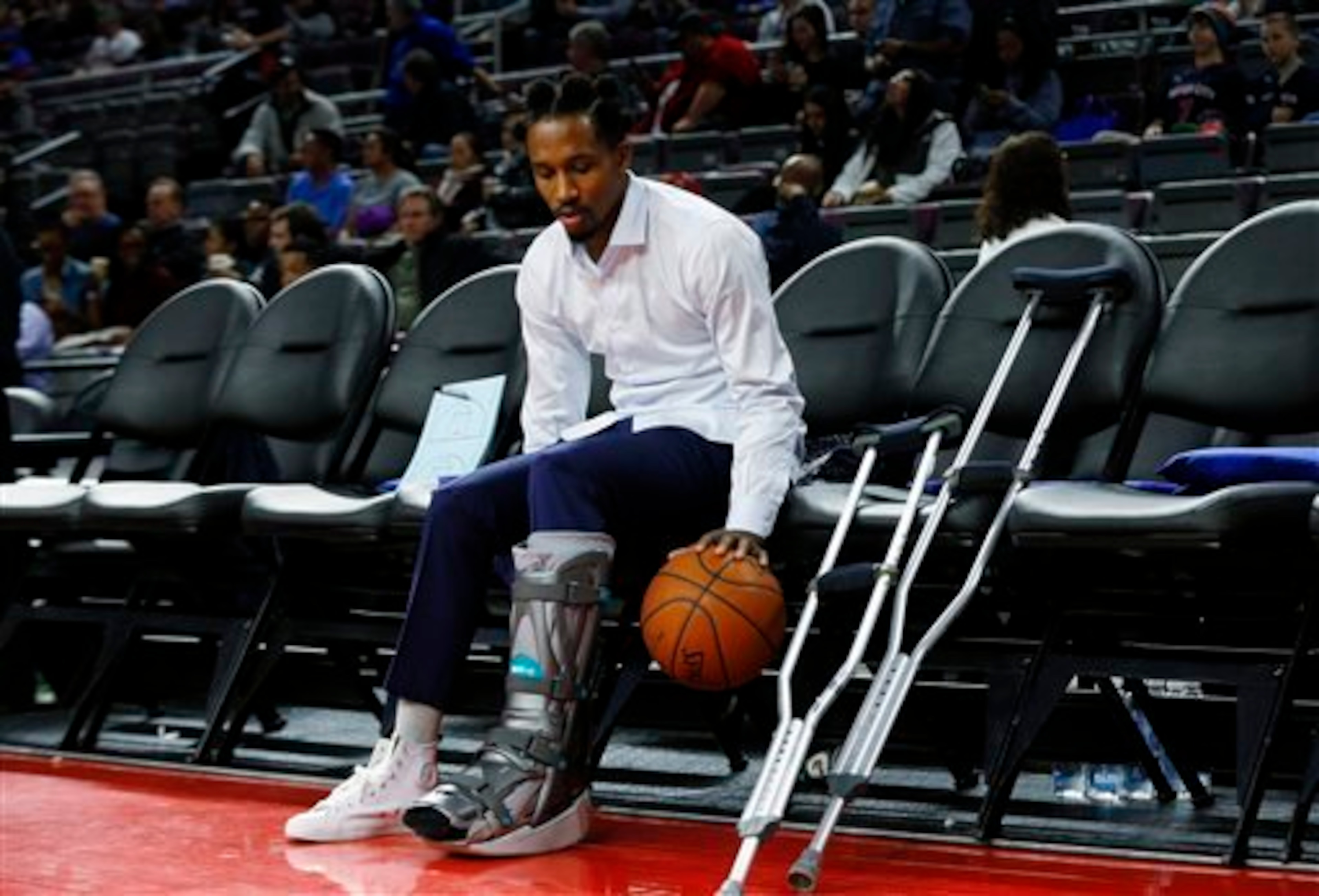 Brandon Jennings' season will unfortunately be defined by injury.