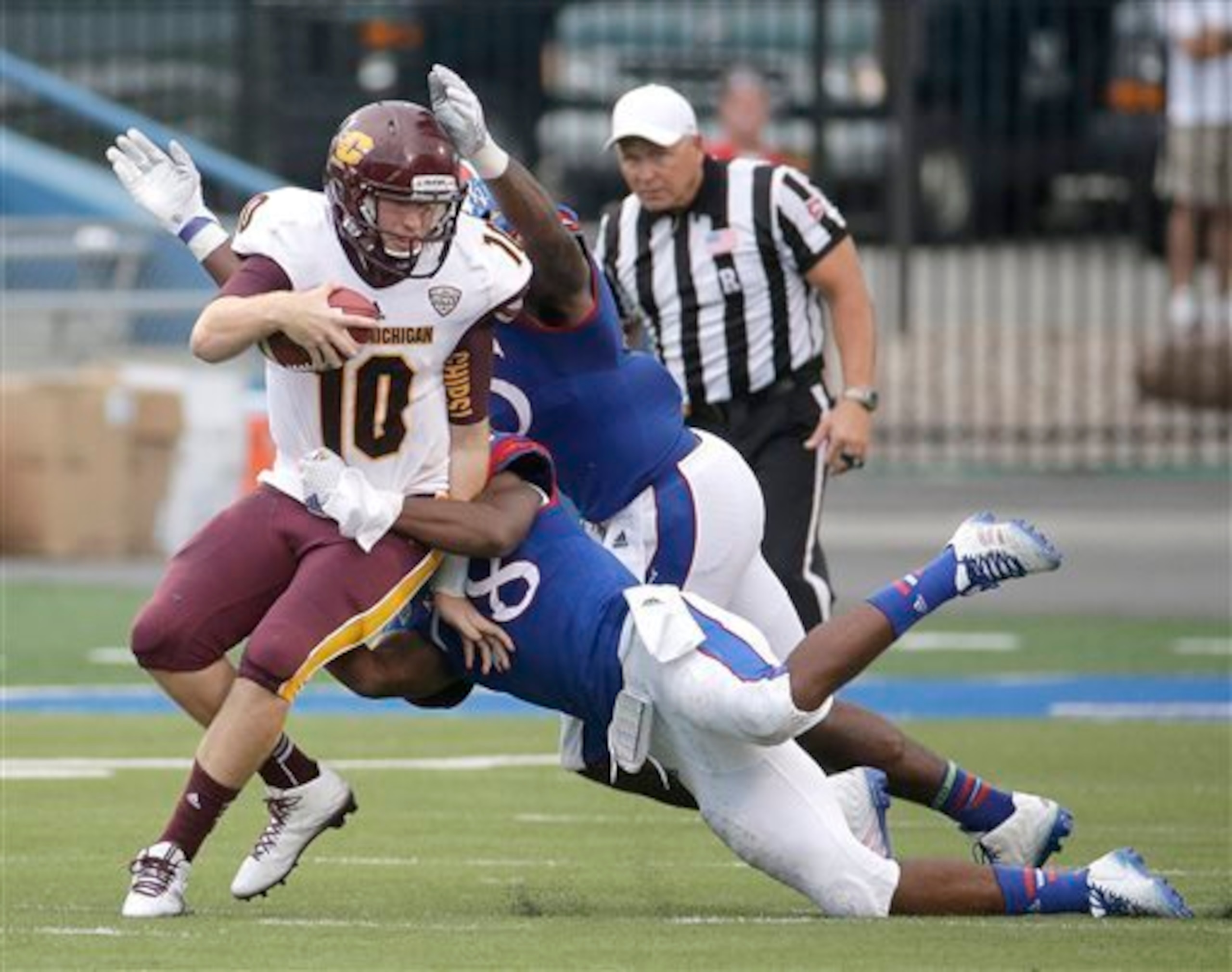 Cooper Rush has been an excellent leader for Central Michigan.