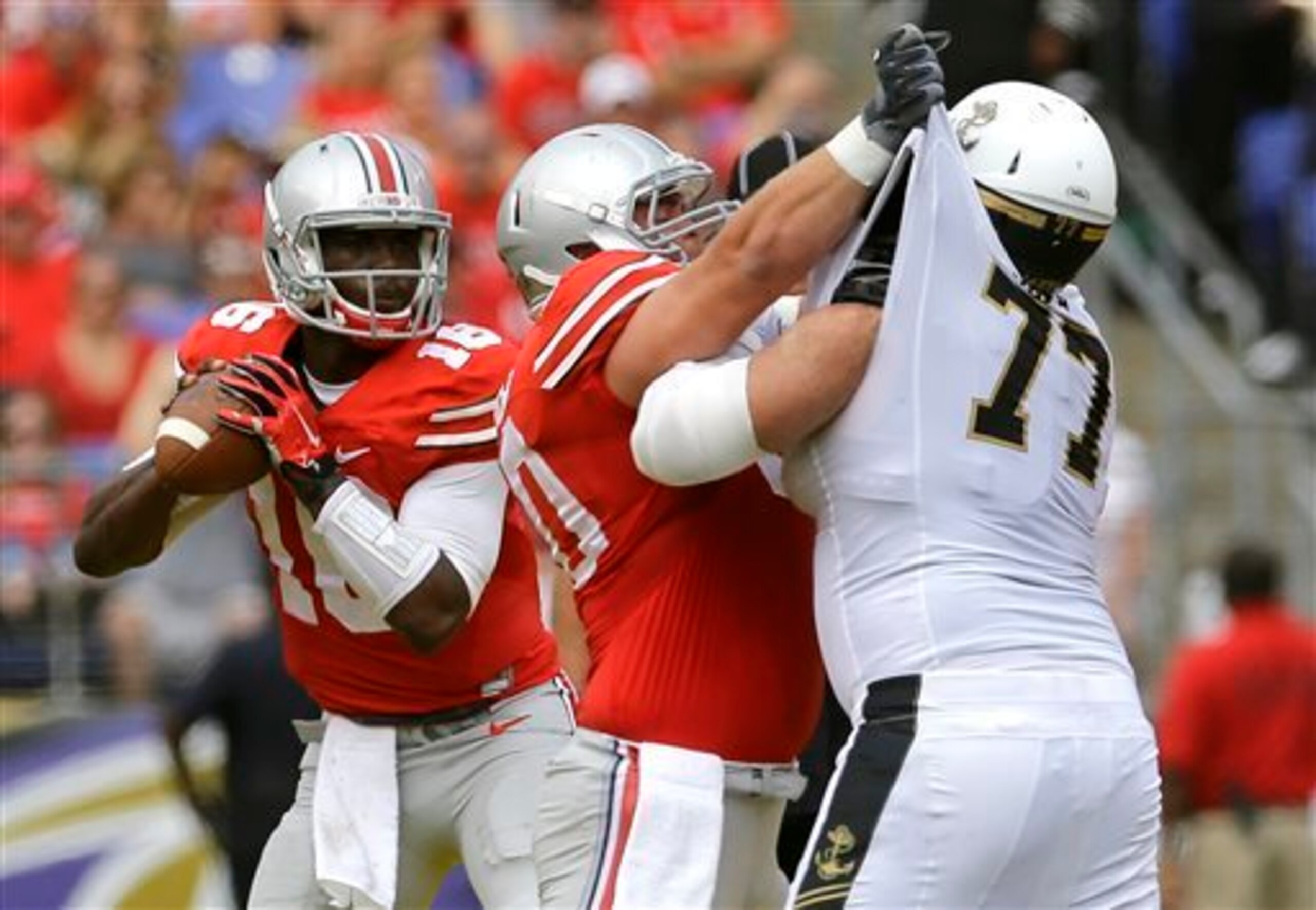 Jacoby Boren worked hard to earn a spot on Ohio State's offense last fall.