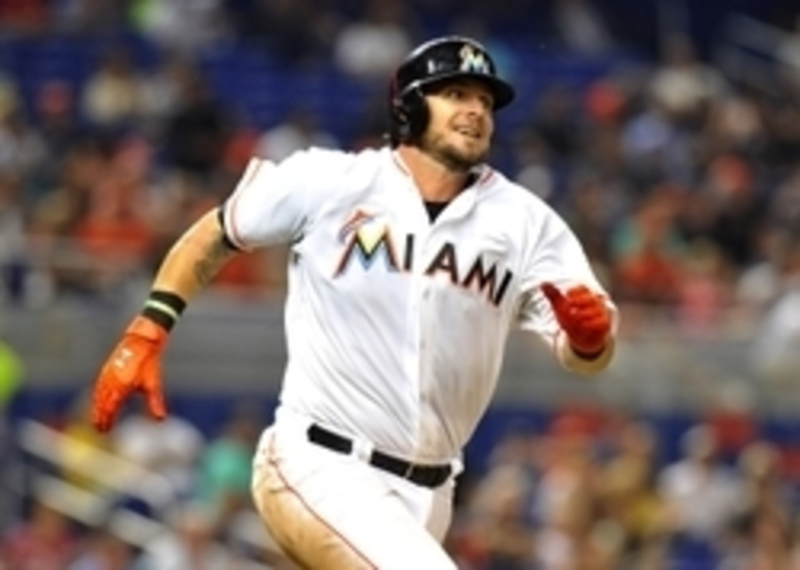 Garrod Saltalamacchia's early season struggles have opened the door for J.T. Realmuto.