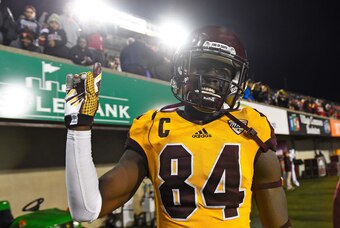 Central Michigan's Titus Davis is not the most well-known receiver in this year's draft, but he could be a steal for the Chicago Bears in the later rounds.