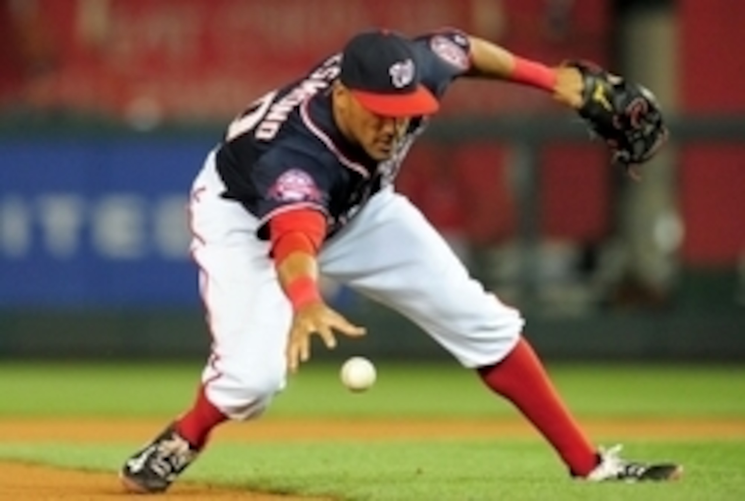 Ian Desmond has been crushing at the plate lately, but he still can't find a rhythm in the field.