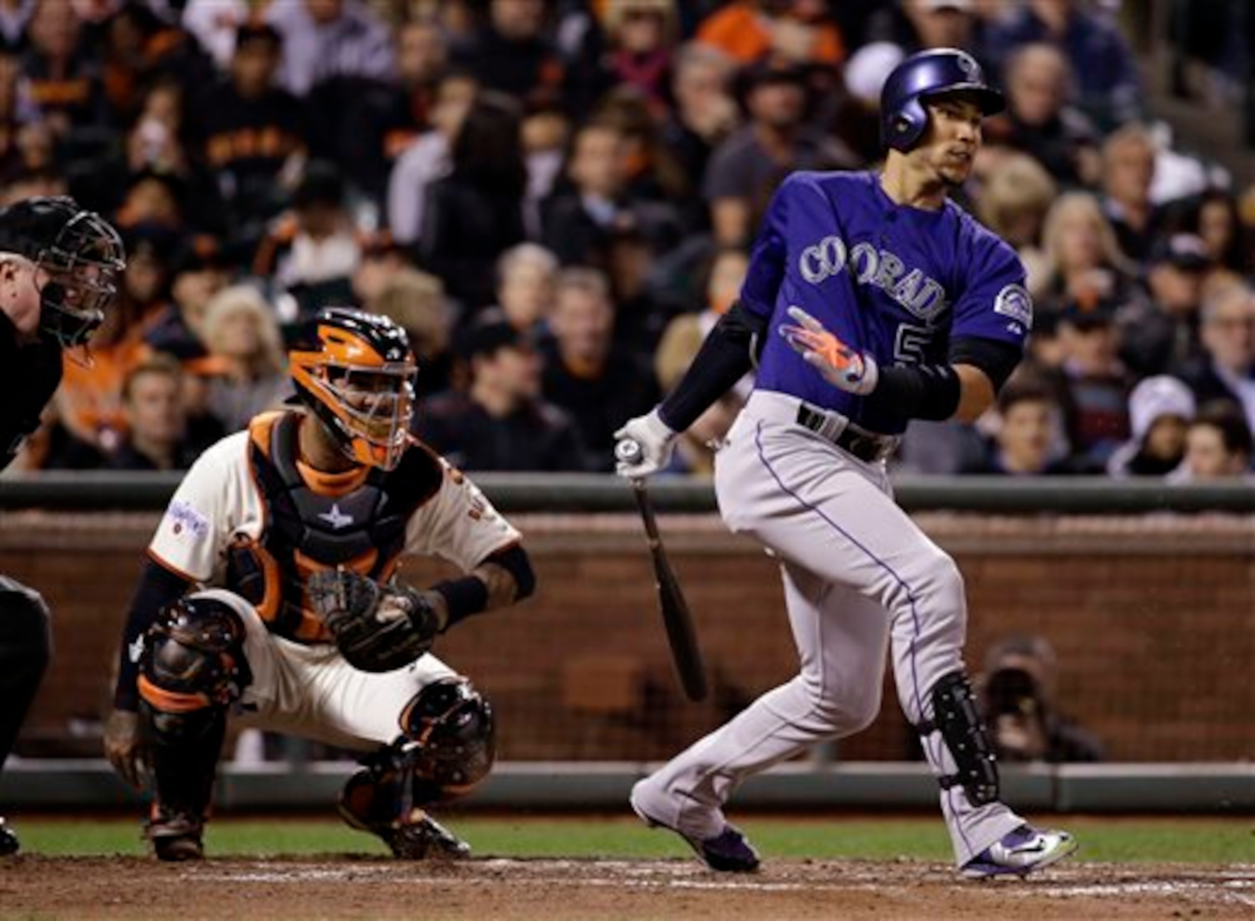 Carlos Gonzalez has struggled to open 2015.