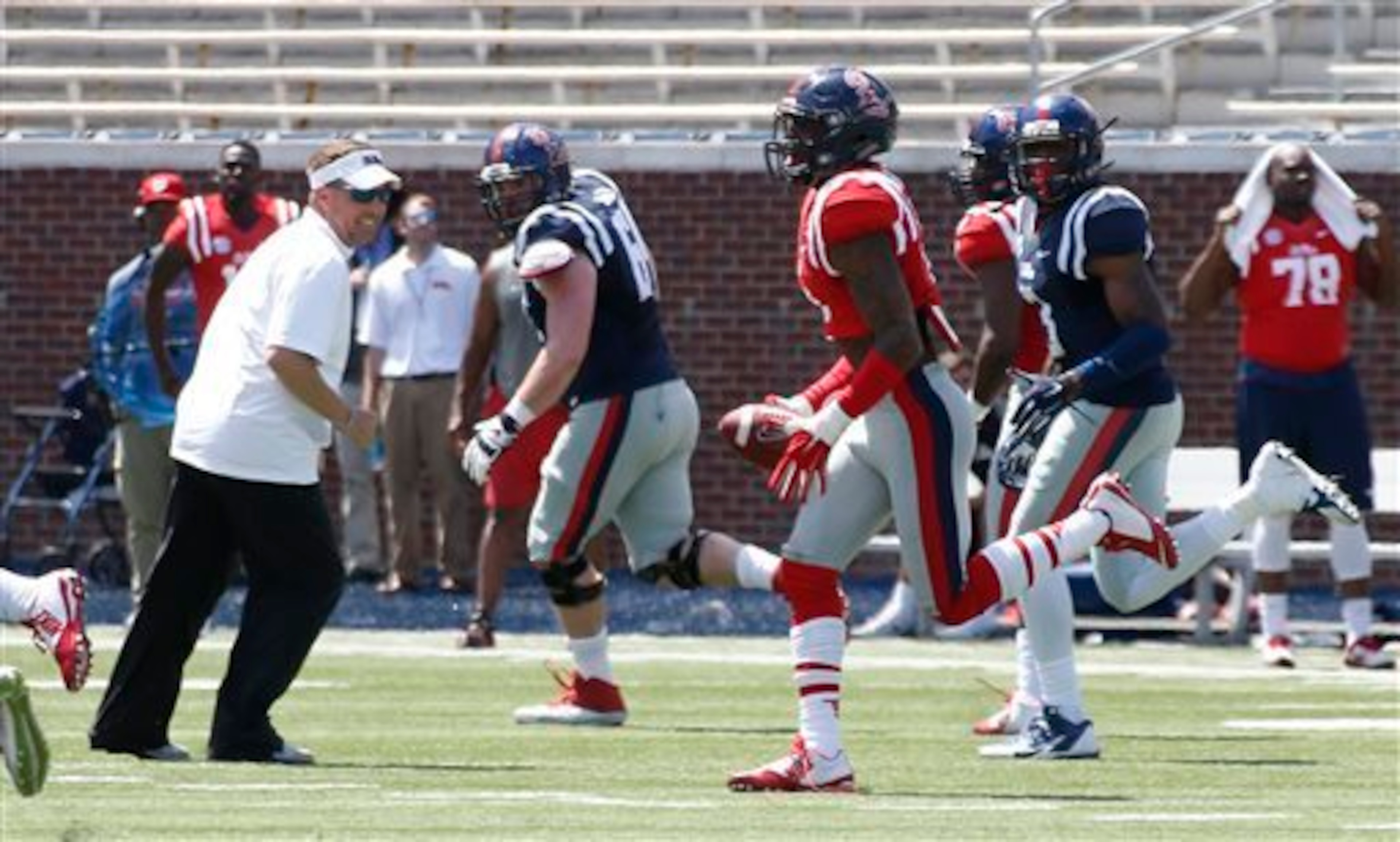 Ole Miss CB Tee Shepard (right) Ole Miss CB Tee Shepard (right)
