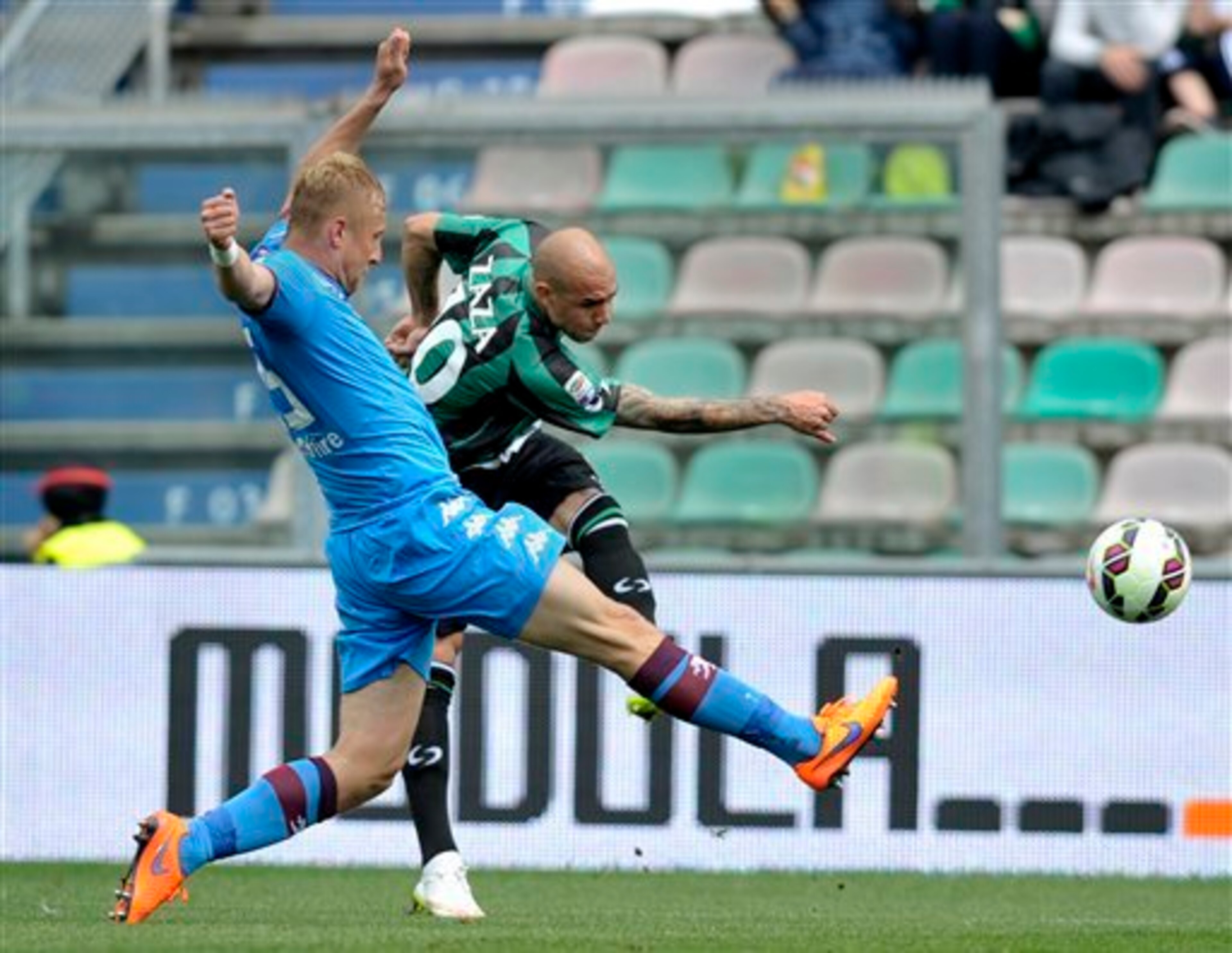 Sassulo striker Simone Zaza may or may not be a Tottenham target.
