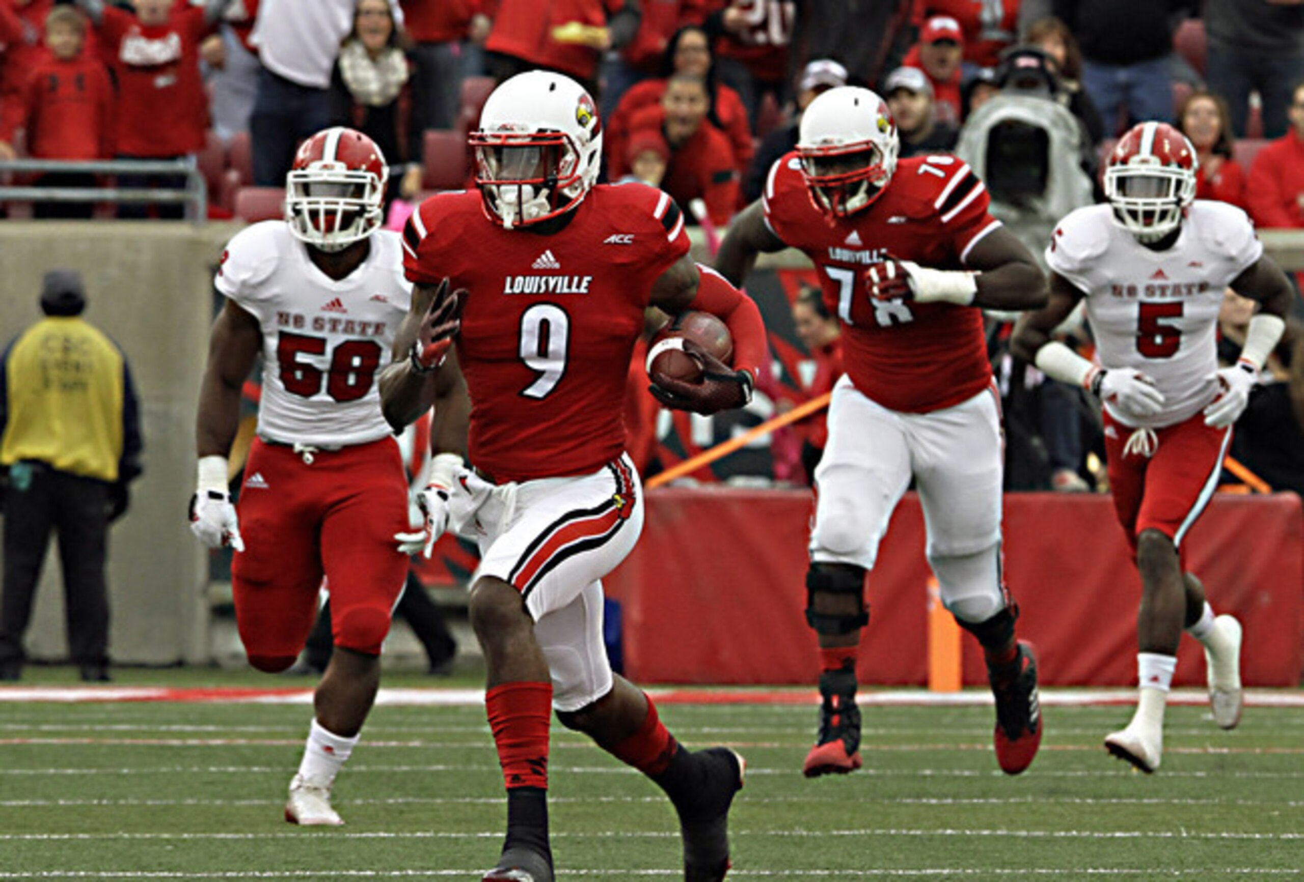 Louisville receiver DeVante Parker would be a nice fit for the Cleveland Browns.