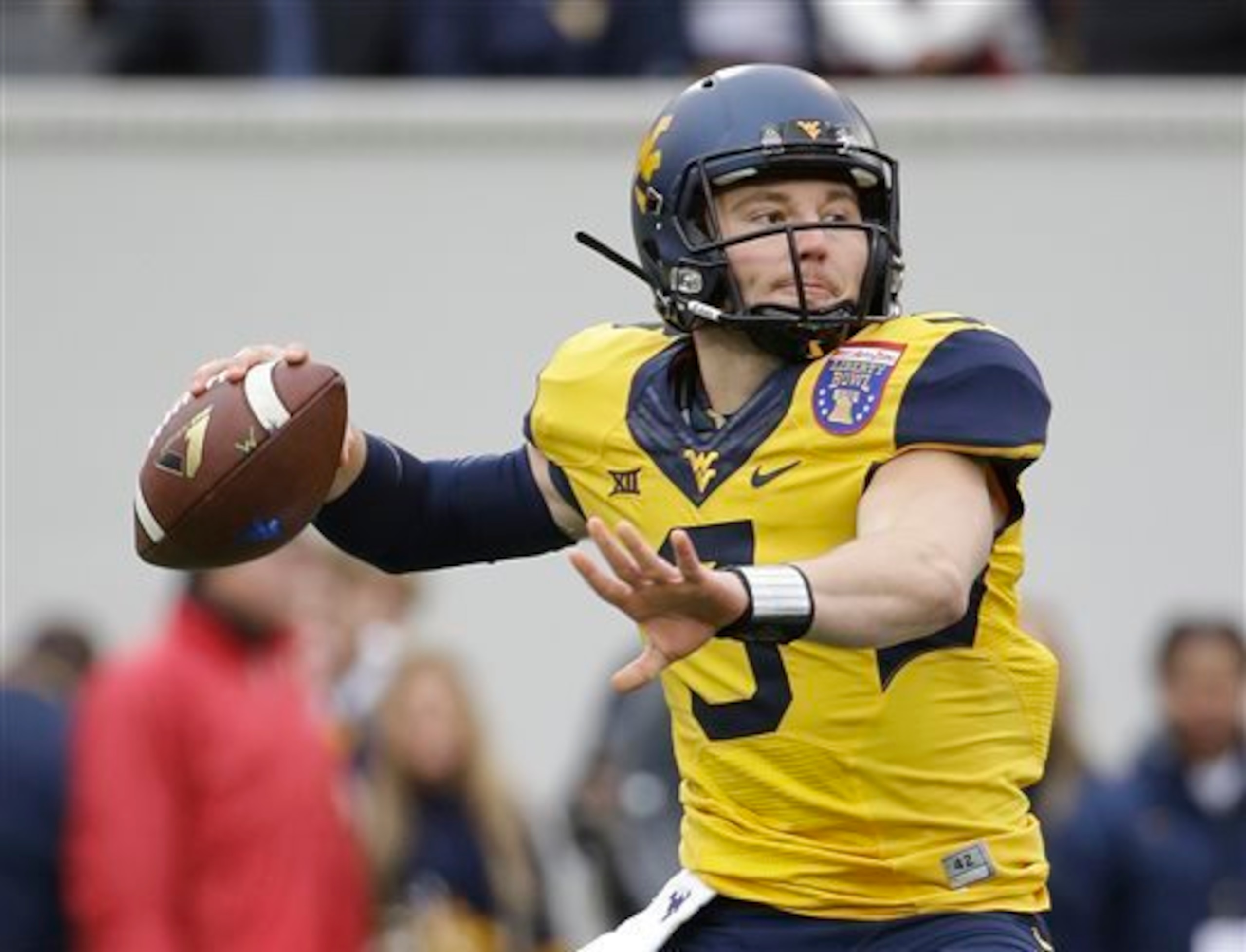 Skyler Howard pulled away from the pack to solidify himself as West Virginia's starting QB this spring. Skyler Howard pulled away from the pack to solidify himself as West Virginia's starting QB this spring.