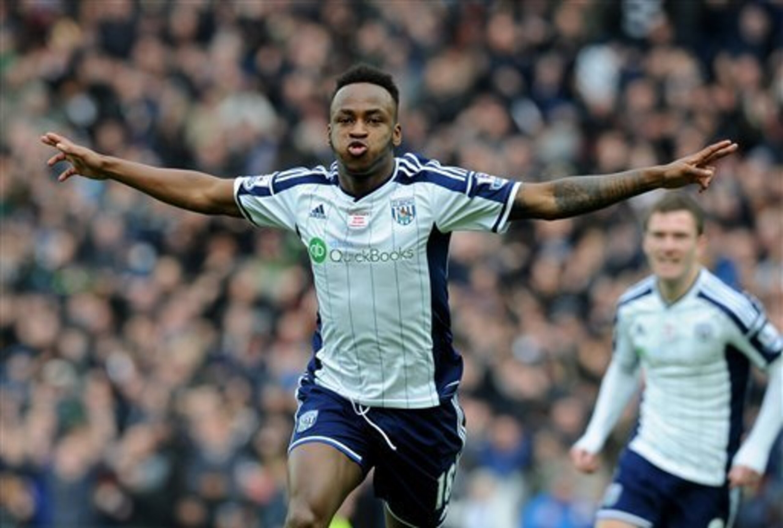 Berahino has been flying at times for West Brom this season.