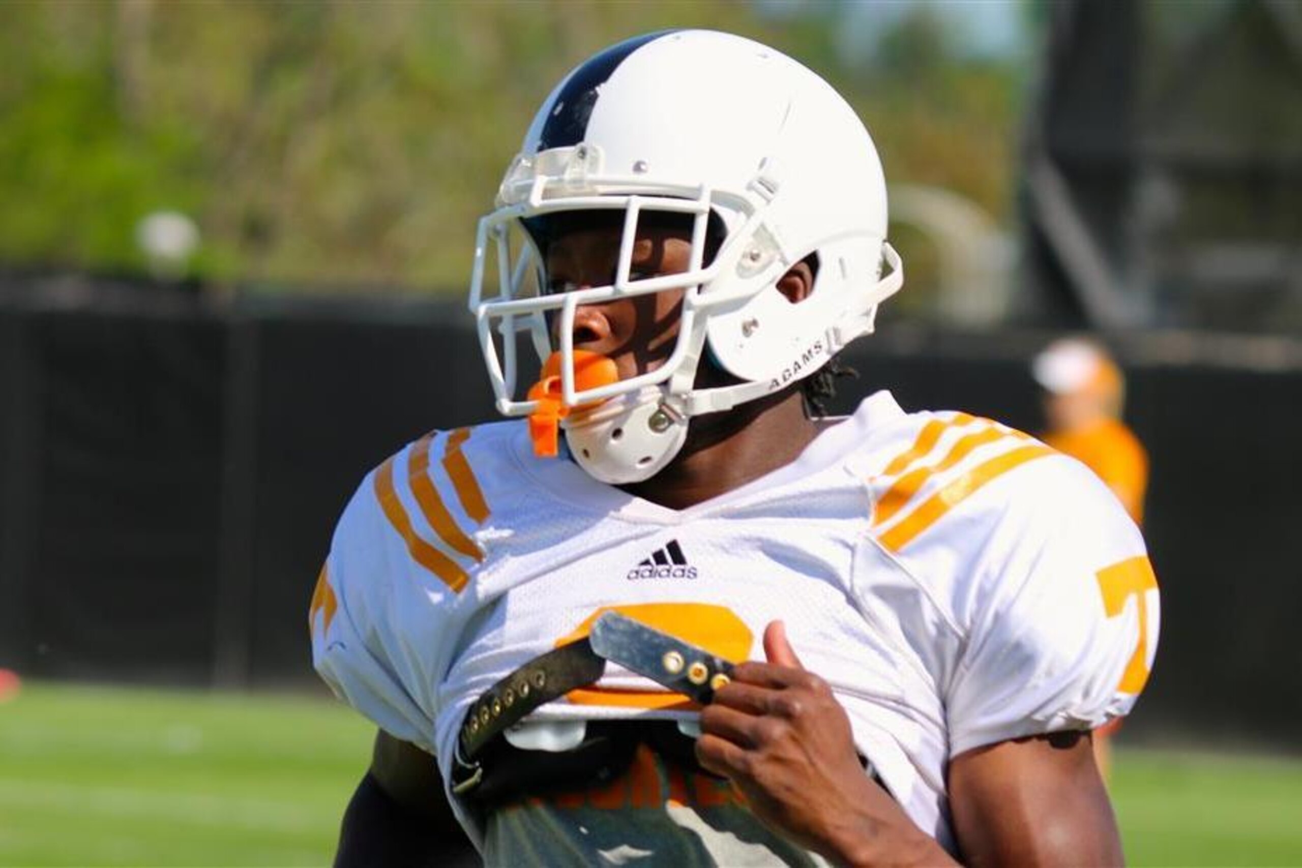 Running back Alvin Kamara has broken out this spring.