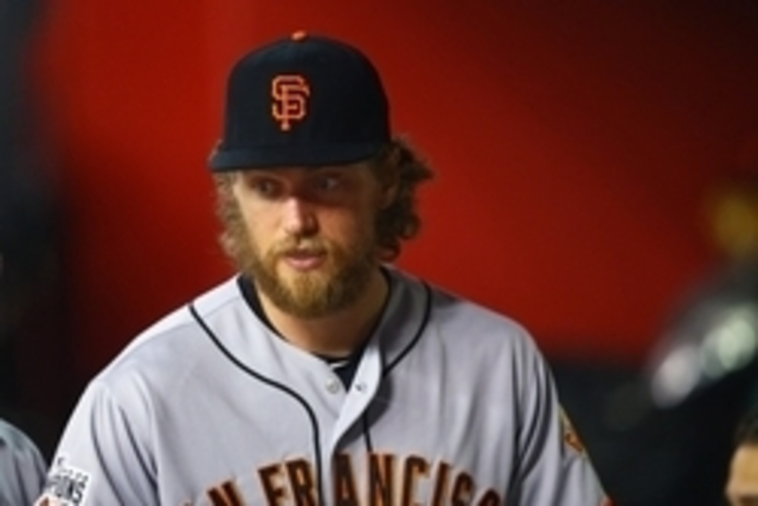 Being on the sidelines is an unfortunate fact of life for Hunter Pence.