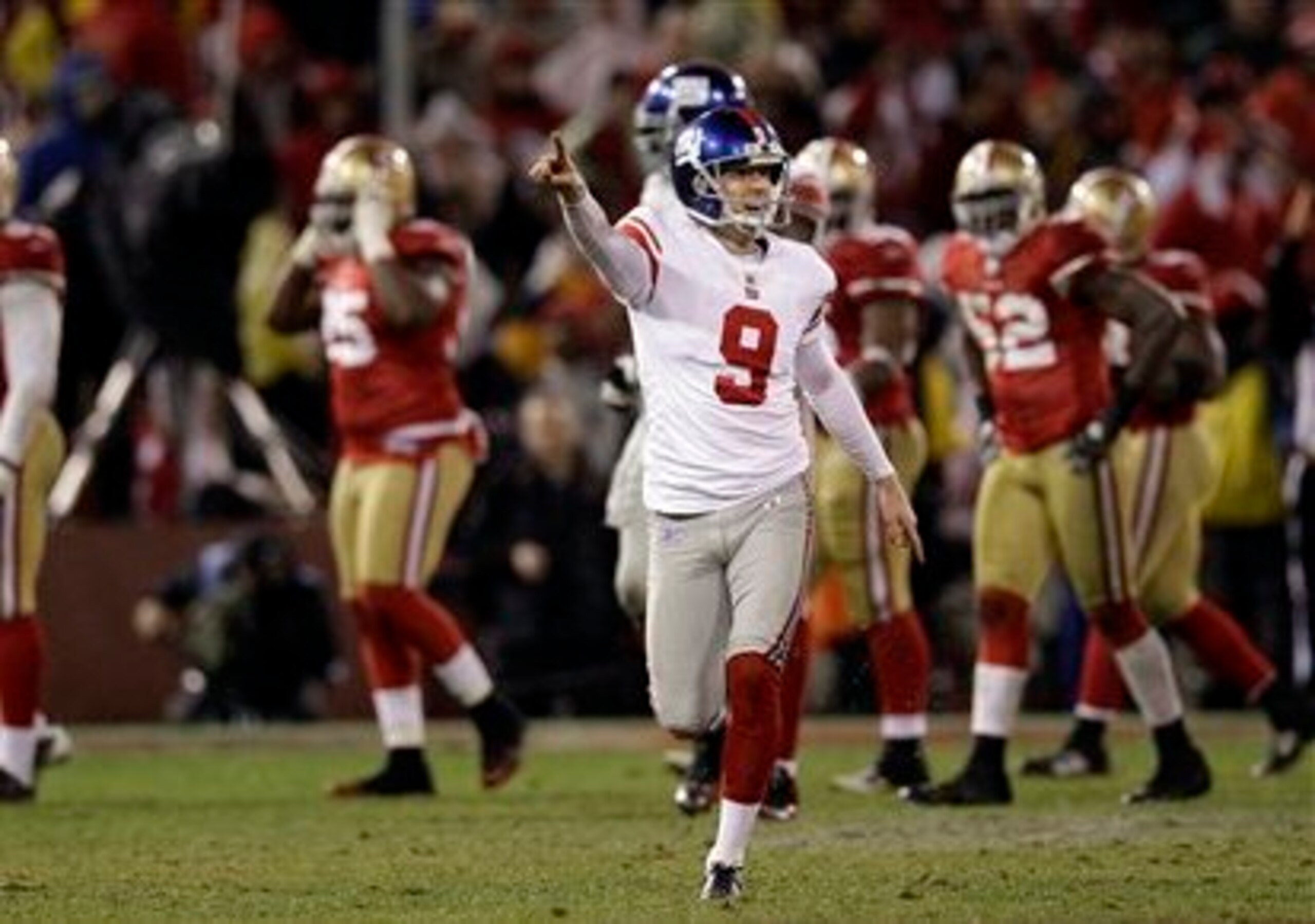 Giants vs. 49ers, 2011. Giants vs. 49ers, 2011.