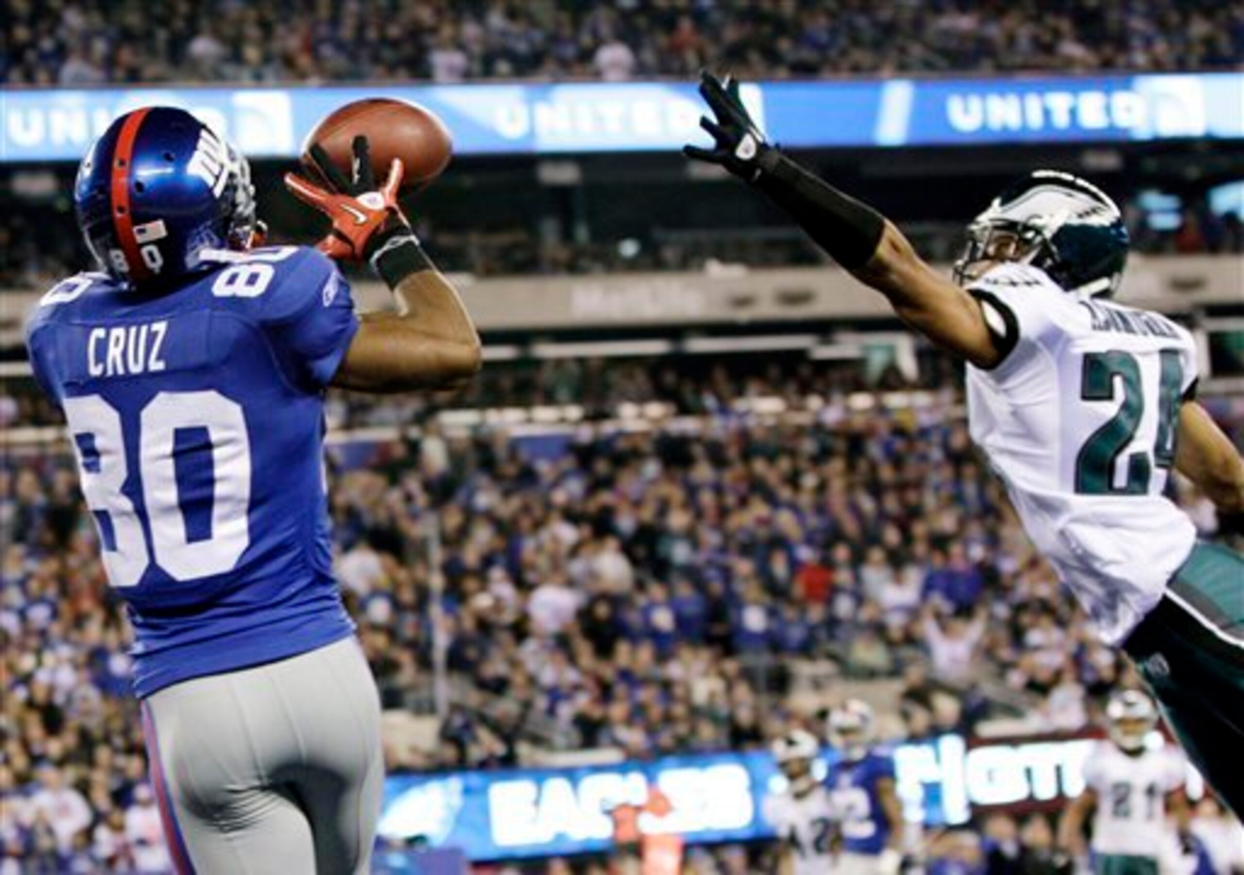 Giants vs. Eagles, 2011. Giants vs. Eagles, 2011.