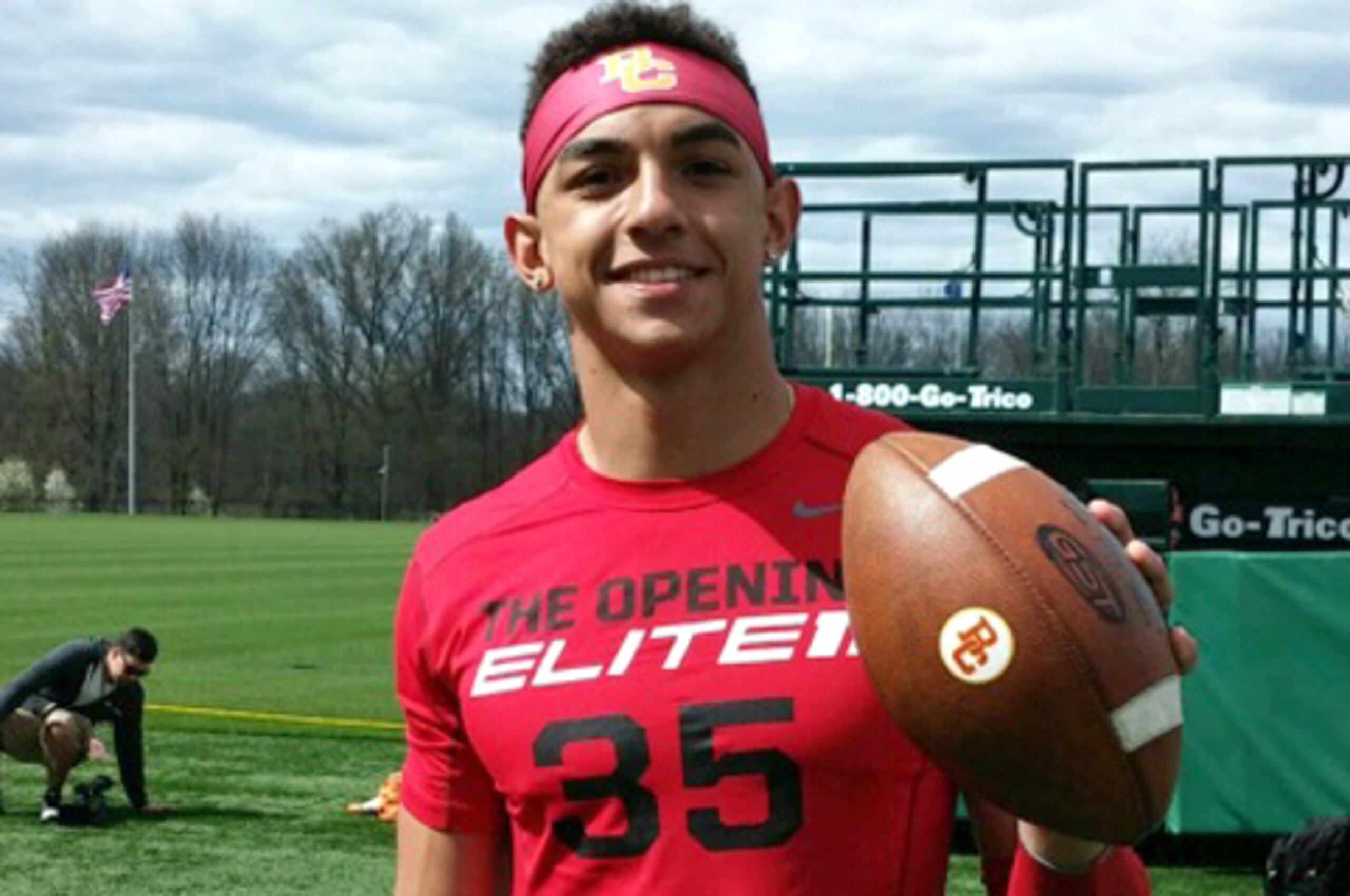 Tennessee commit Jarrett Guarantano shined during competition. Tennessee commit Jarrett Guarantano shined during competition.
