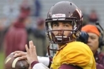 Virginia Tech quarterback Michael Brewer