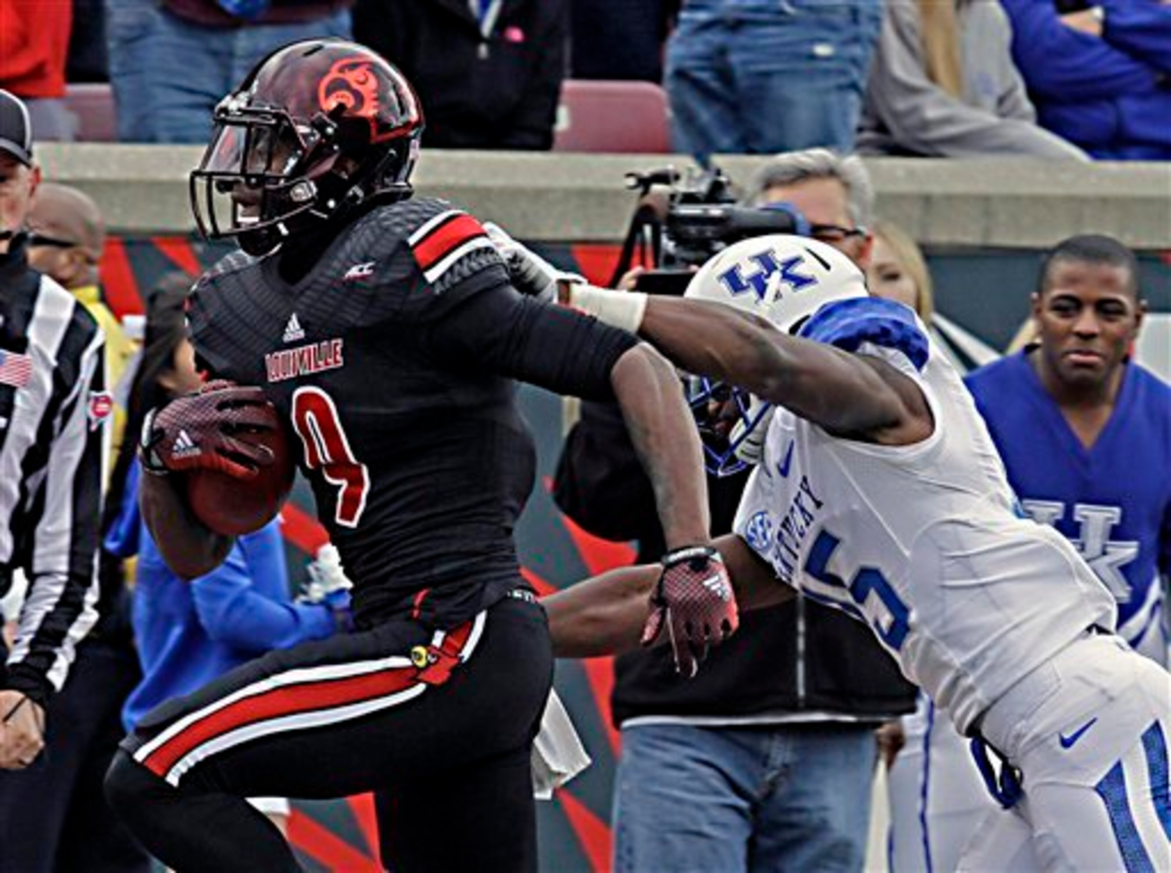 DeVante Parker averaged 19.9 yards-per-catch in his senior season.
