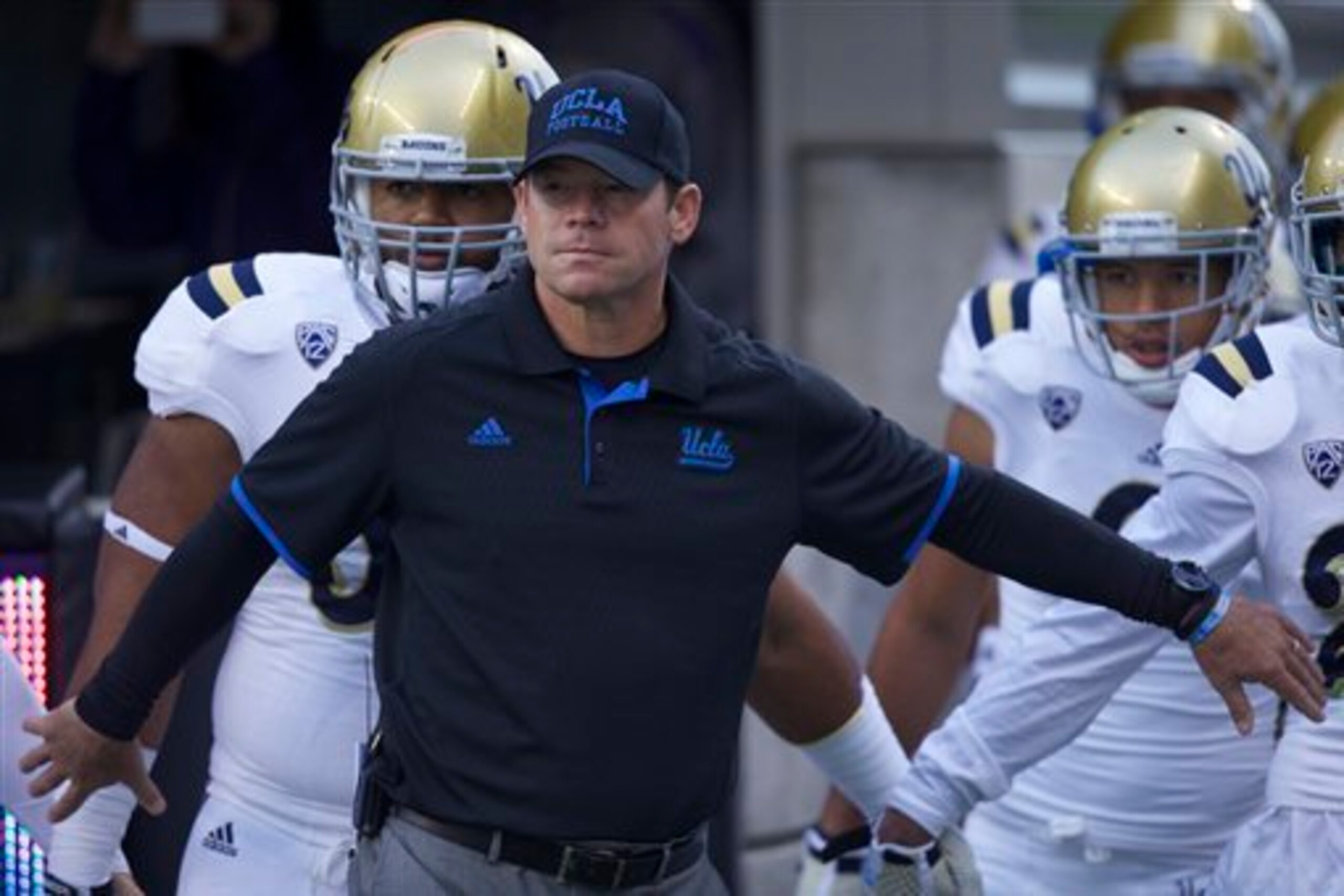 UCLA head coach Jim Mora.