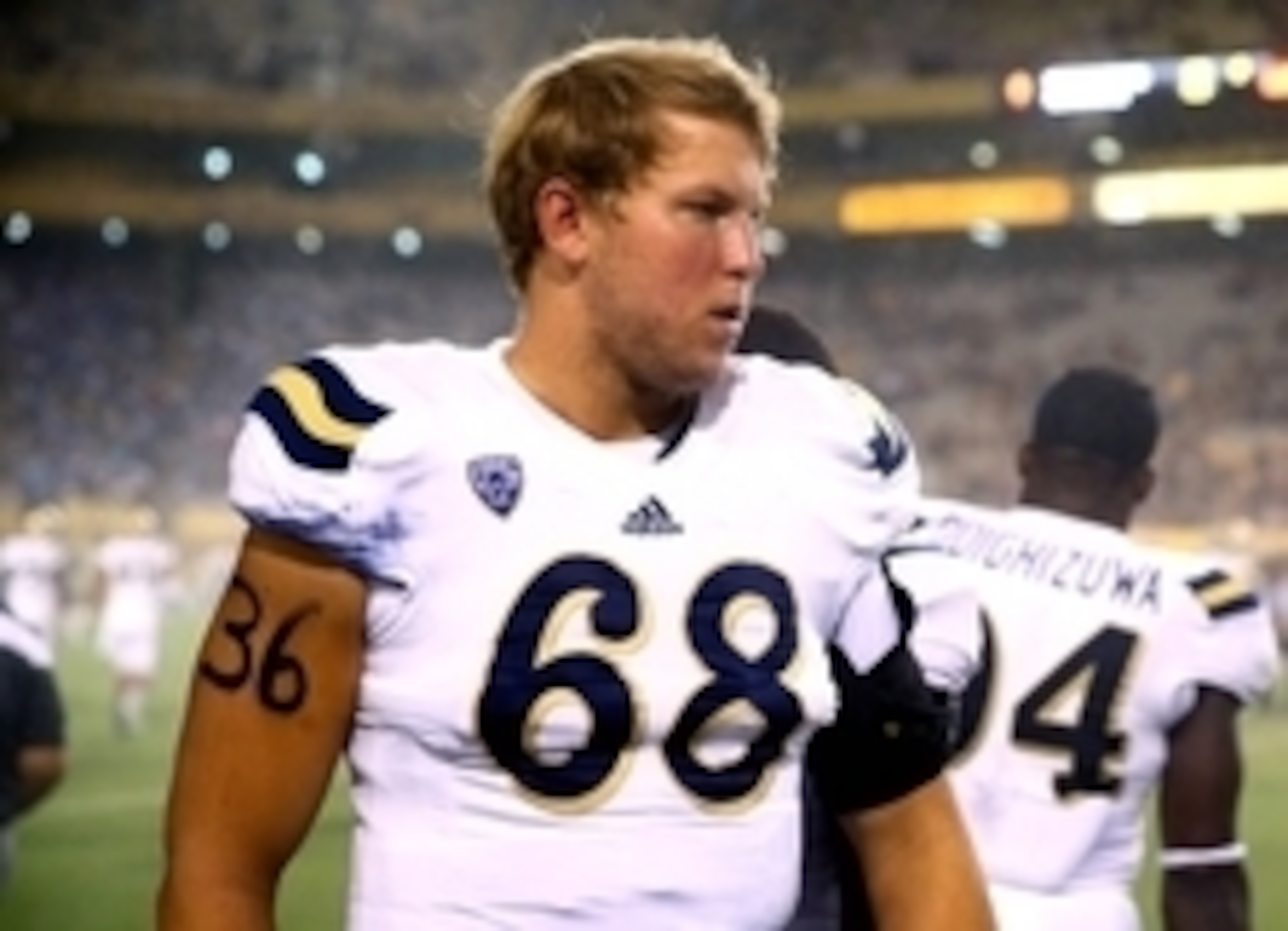 Offensive tackle Conor McDermott.