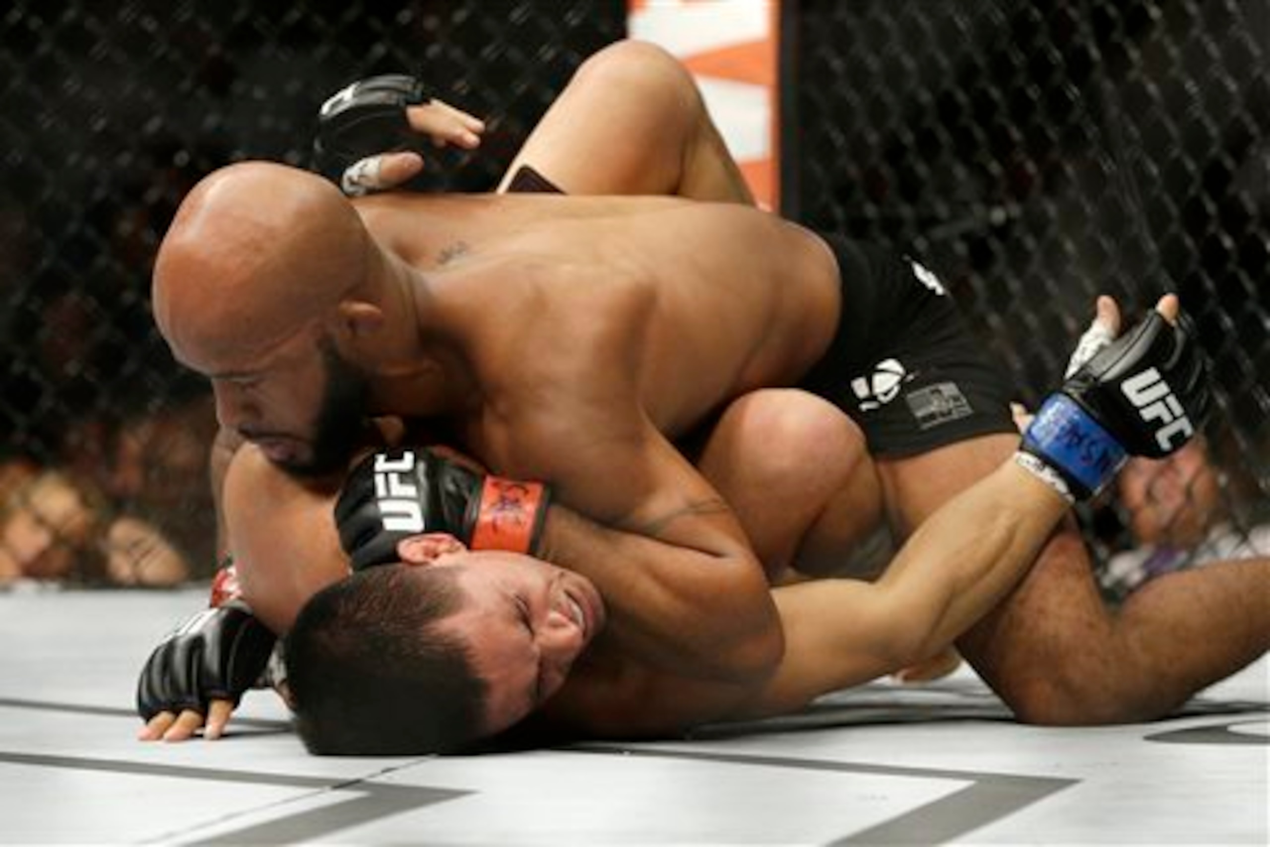 Demetrious Johnson continues to dominate at flyweight. Demetrious Johnson continues to dominate at flyweight.