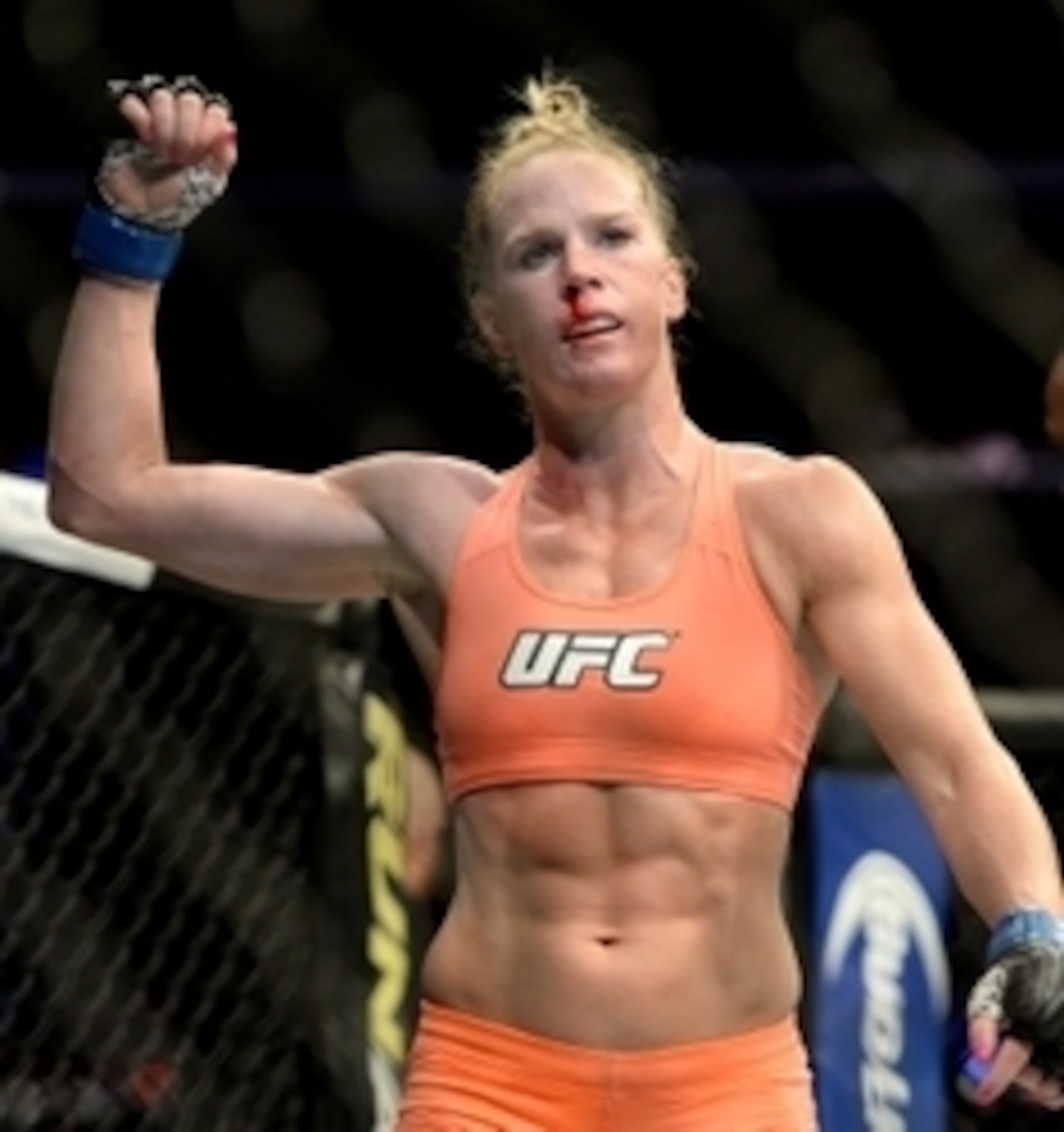Holly Holm is finally a part of the UFC roster.