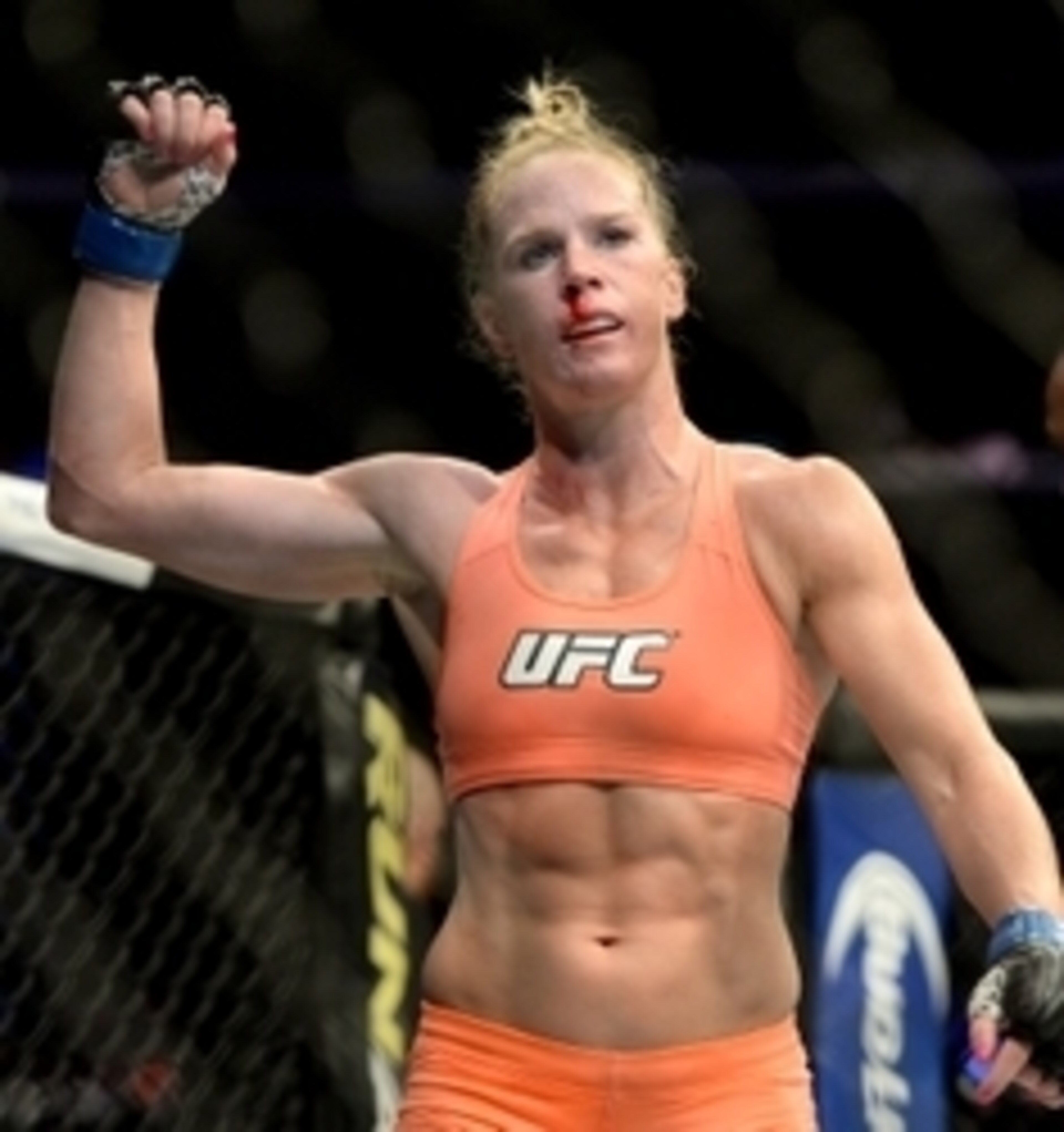 Holly Holm is finally a part of the UFC roster. Holly Holm is finally a part of the UFC roster.