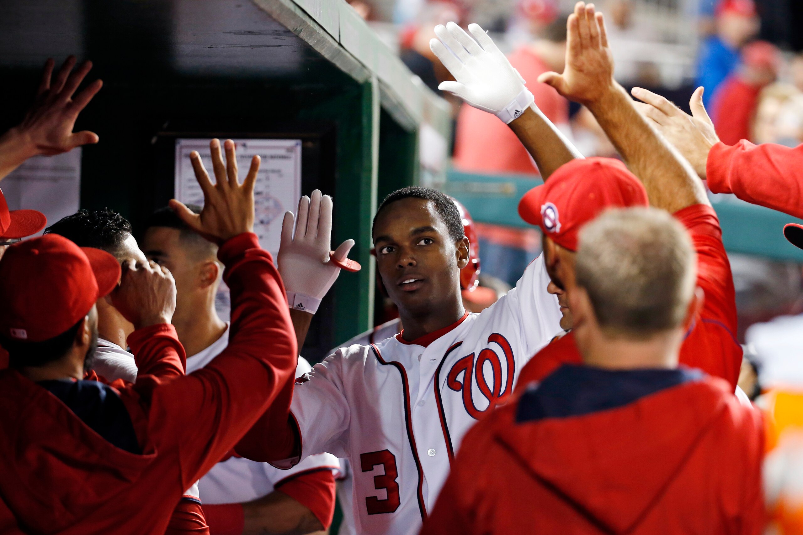 Michael A. Taylor is back in the minors after starting Washington's first 12 games in center field in Denard Span's absence.