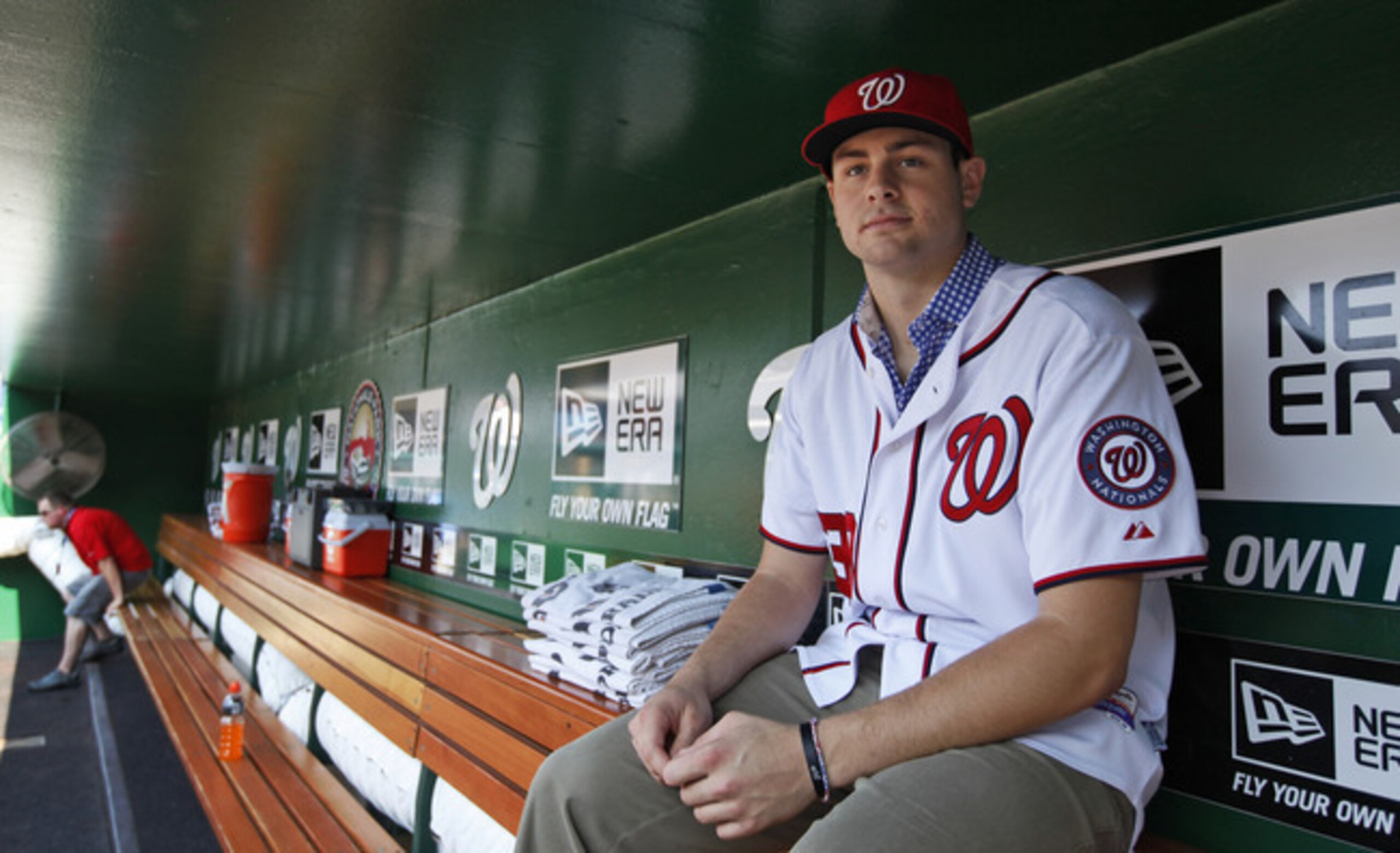 Lucas Giolito's arm is still being handled with care by the Nationals.