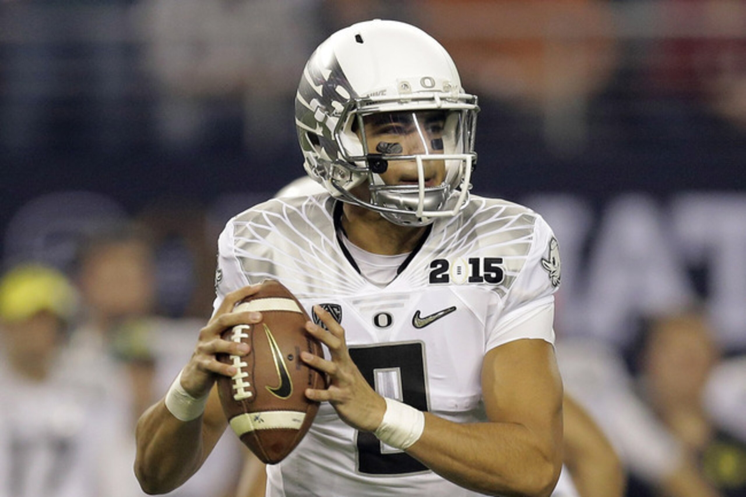 A fair number of the predraft rumors swirling the Browns concern Oregon QB Marcus Mariota.