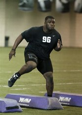 TCU Defensive Tackle Chucky Hunter