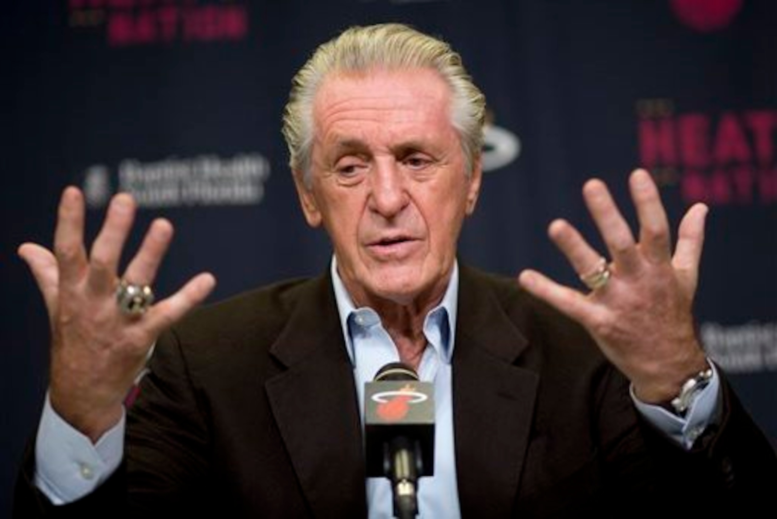 Pat Riley should have a top-10 pick to work with this summer. Pat Riley should have a top-10 pick to work with this summer.