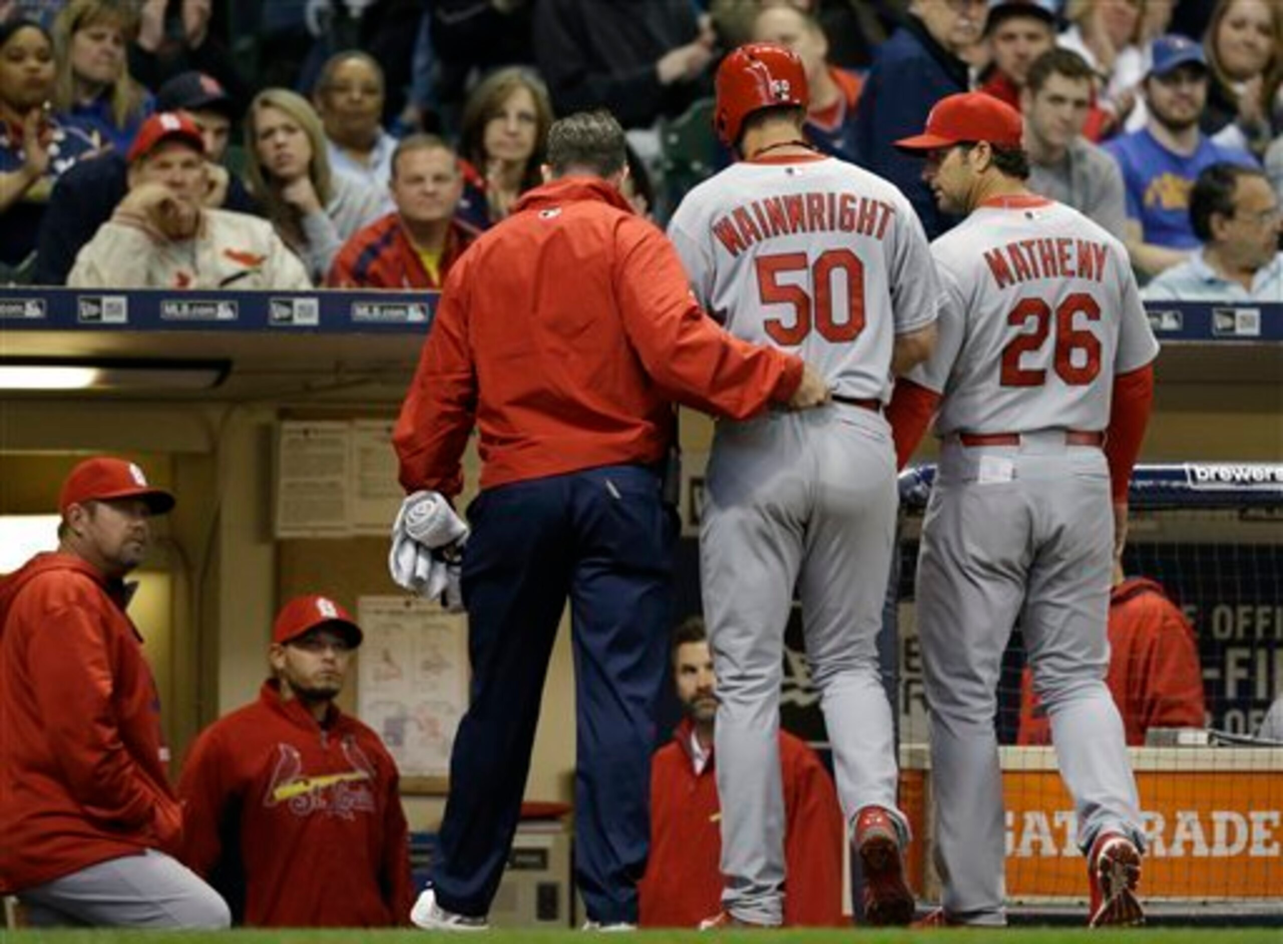 Adam Wainwright's season-ending injury is a big blow for the Cardinals.