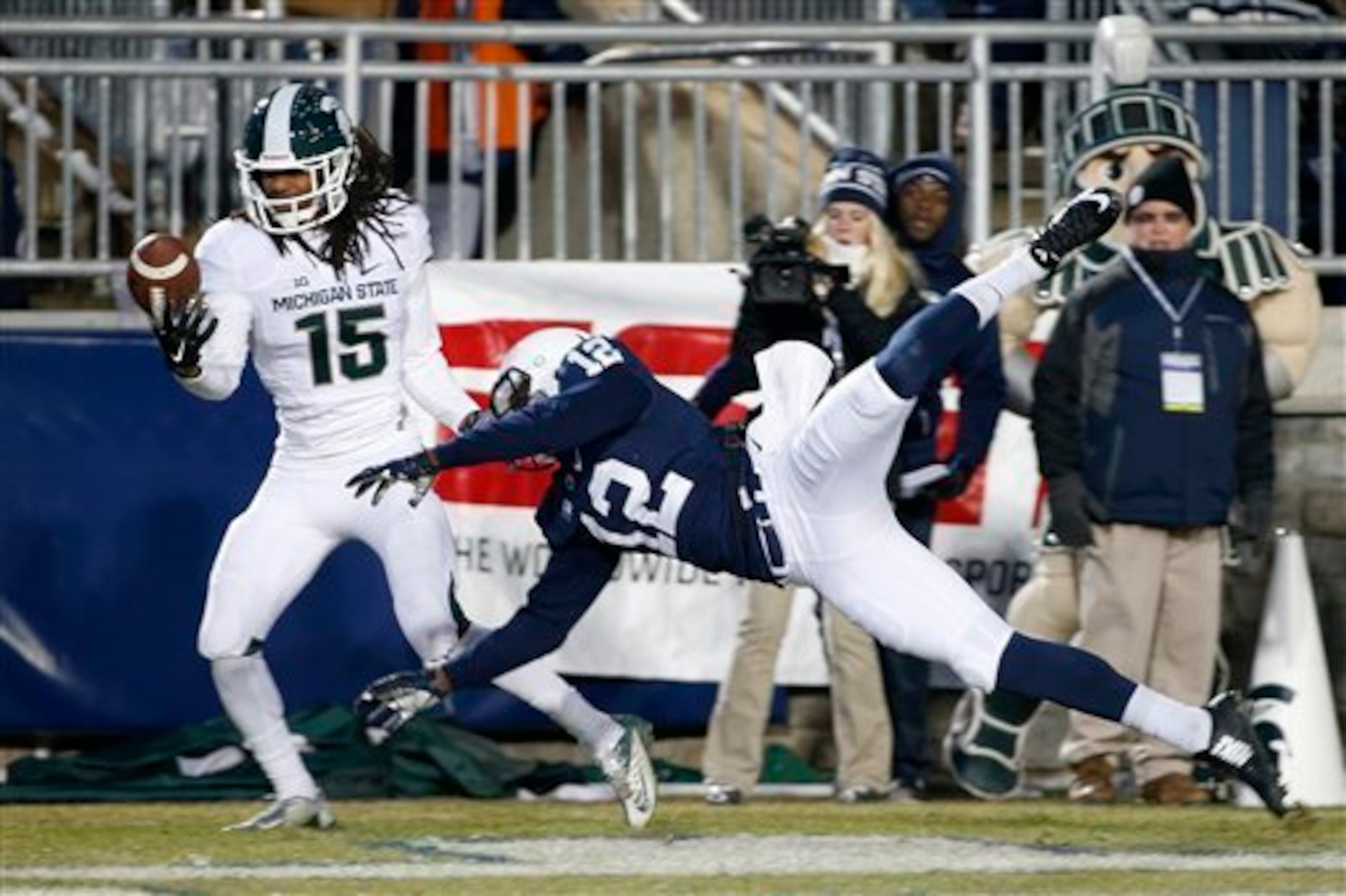 Michigan State cornerback Trae Waynes could be a trade-down target. Michigan State cornerback Trae Waynes could be a trade-down target.