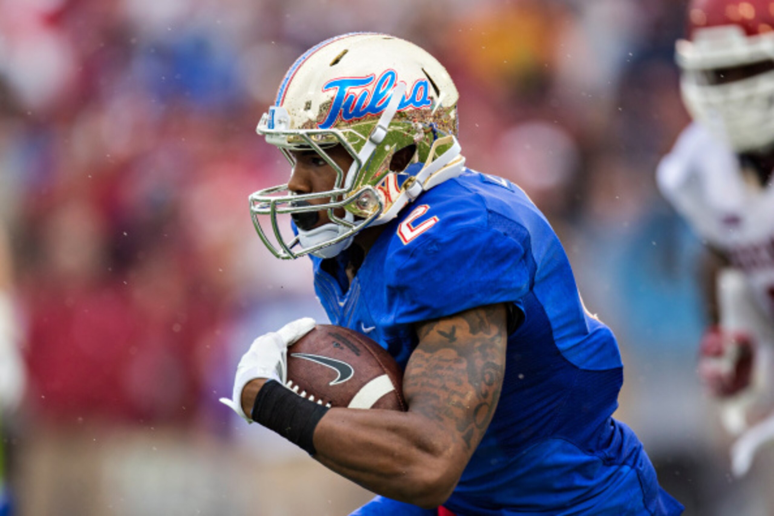 Tulsa wide receiver Keevan Lucas