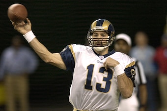 In just one year, Kurt Warner went from undrafted AFL quarterback to undrafted NFL Pro Bowler.