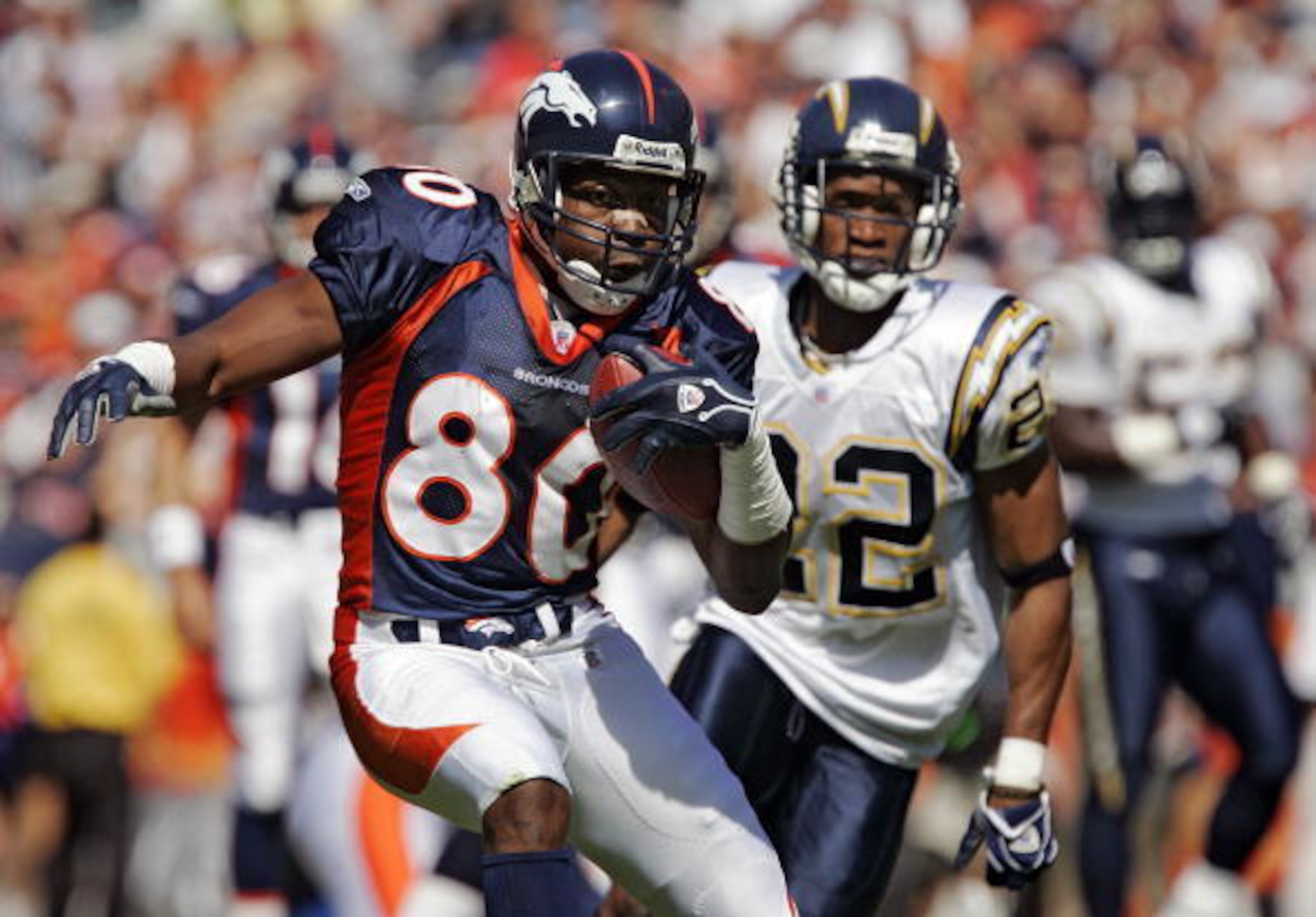 Though Rod Smith was overlooked out of college, he quickly gained respect from the NFL.