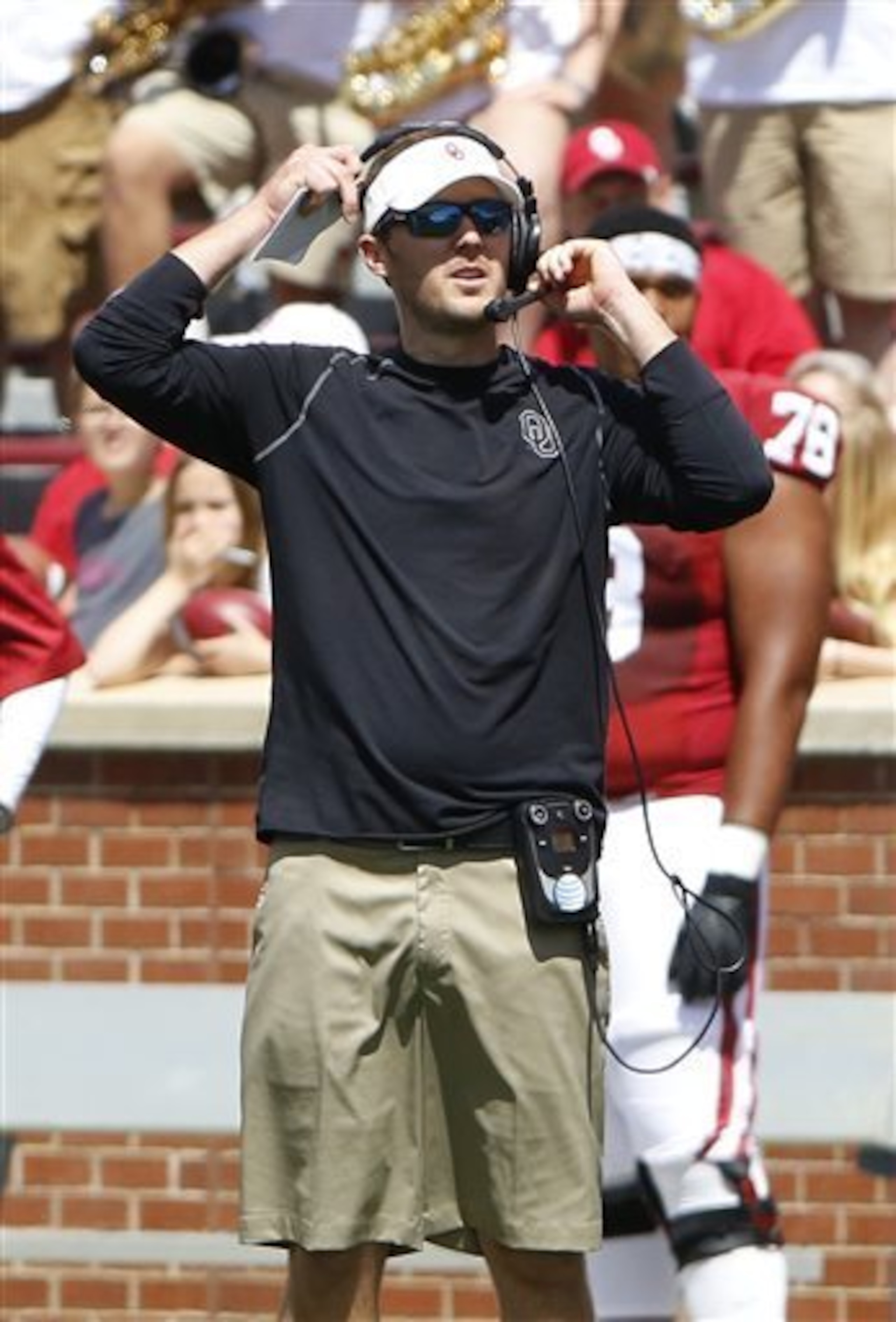 Lincoln Riley saw mixed results in his first Oklahoma spring game.