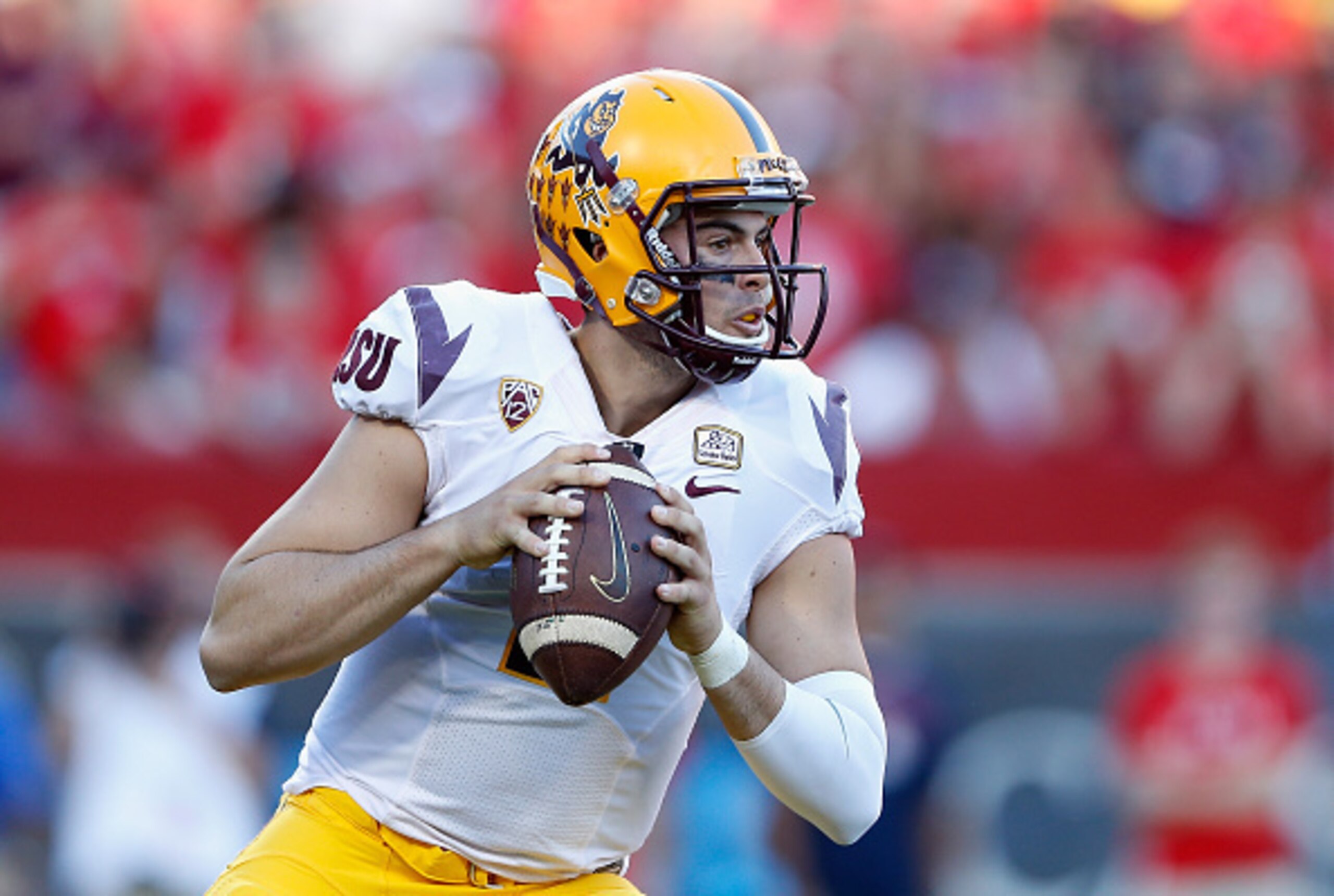 New starter Mike Bercovici had an up-and-down night at Arizona State's spring game.