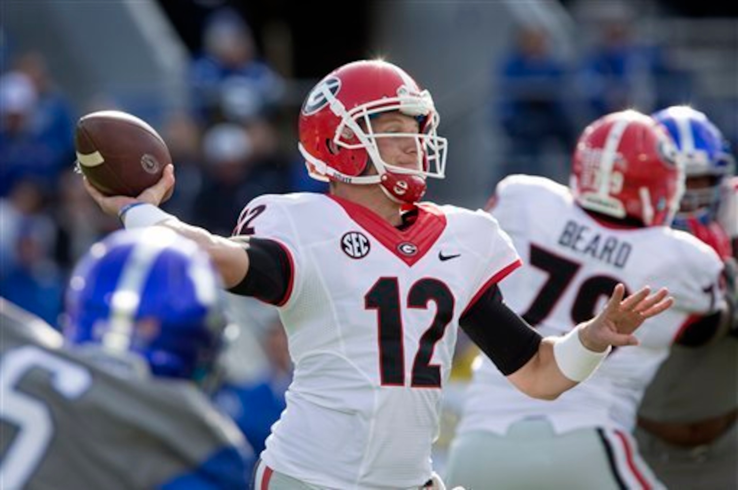 Brice Ramsey didn't create huge separation in his bid to become Georgia's new starting quarterback.