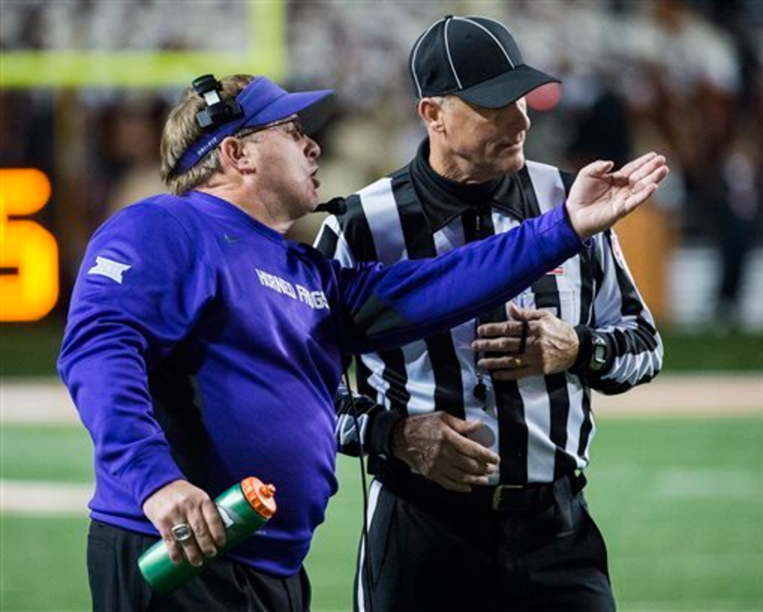Gary Patterson kept it close to the vest in TCU's spring game.
