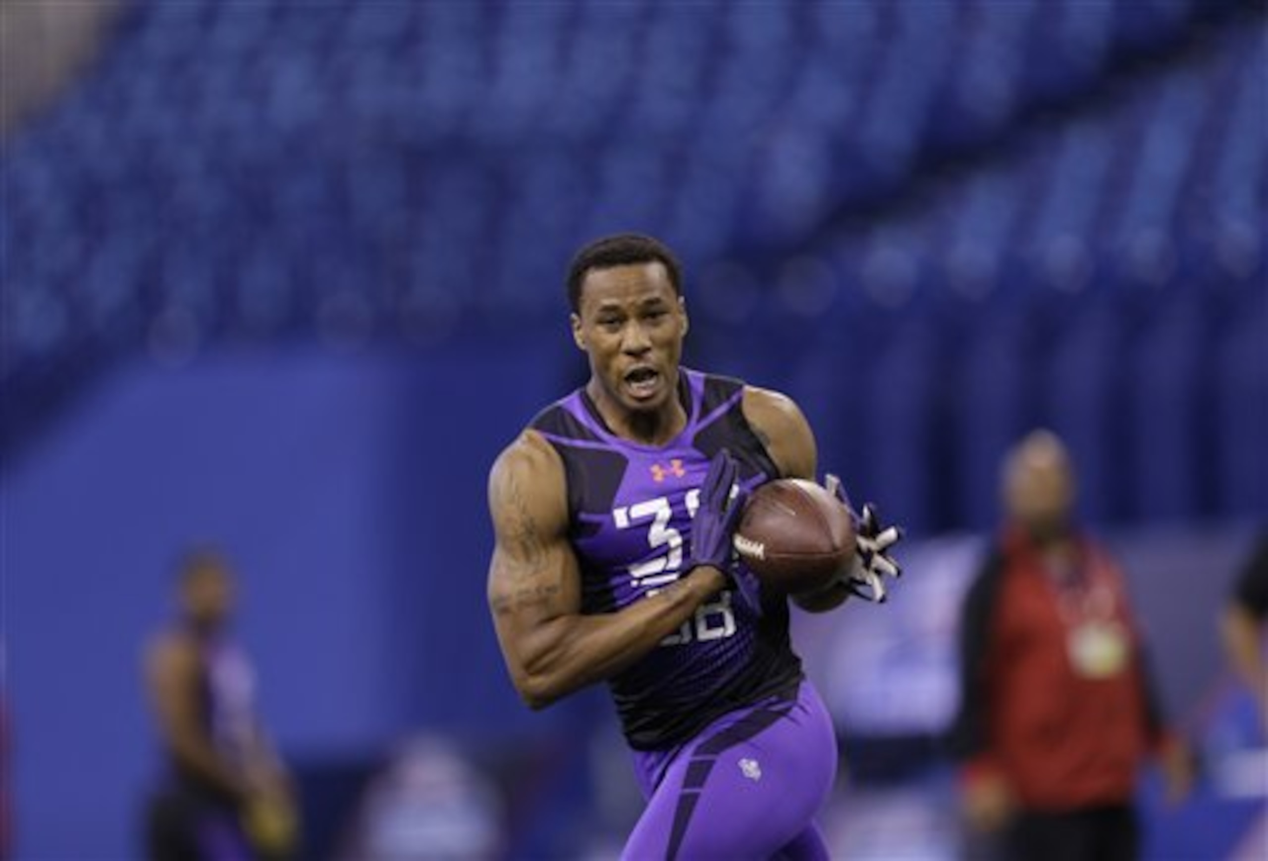 Marcus Peters is the highest-ranked player that visited the Steelers, according to Matt Miller's big board.