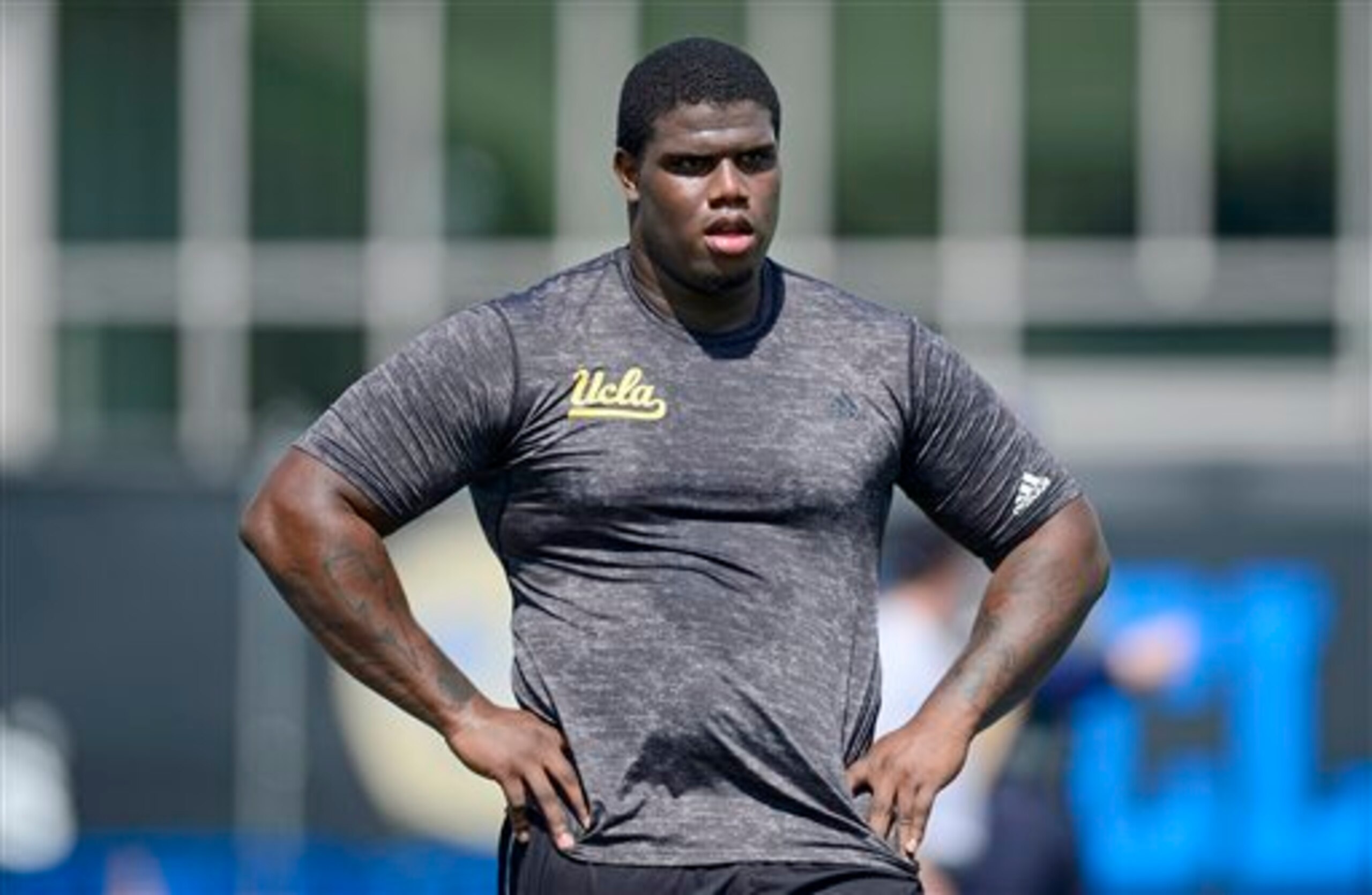 McCarthy during the UCLA pro day. McCarthy during the UCLA pro day.