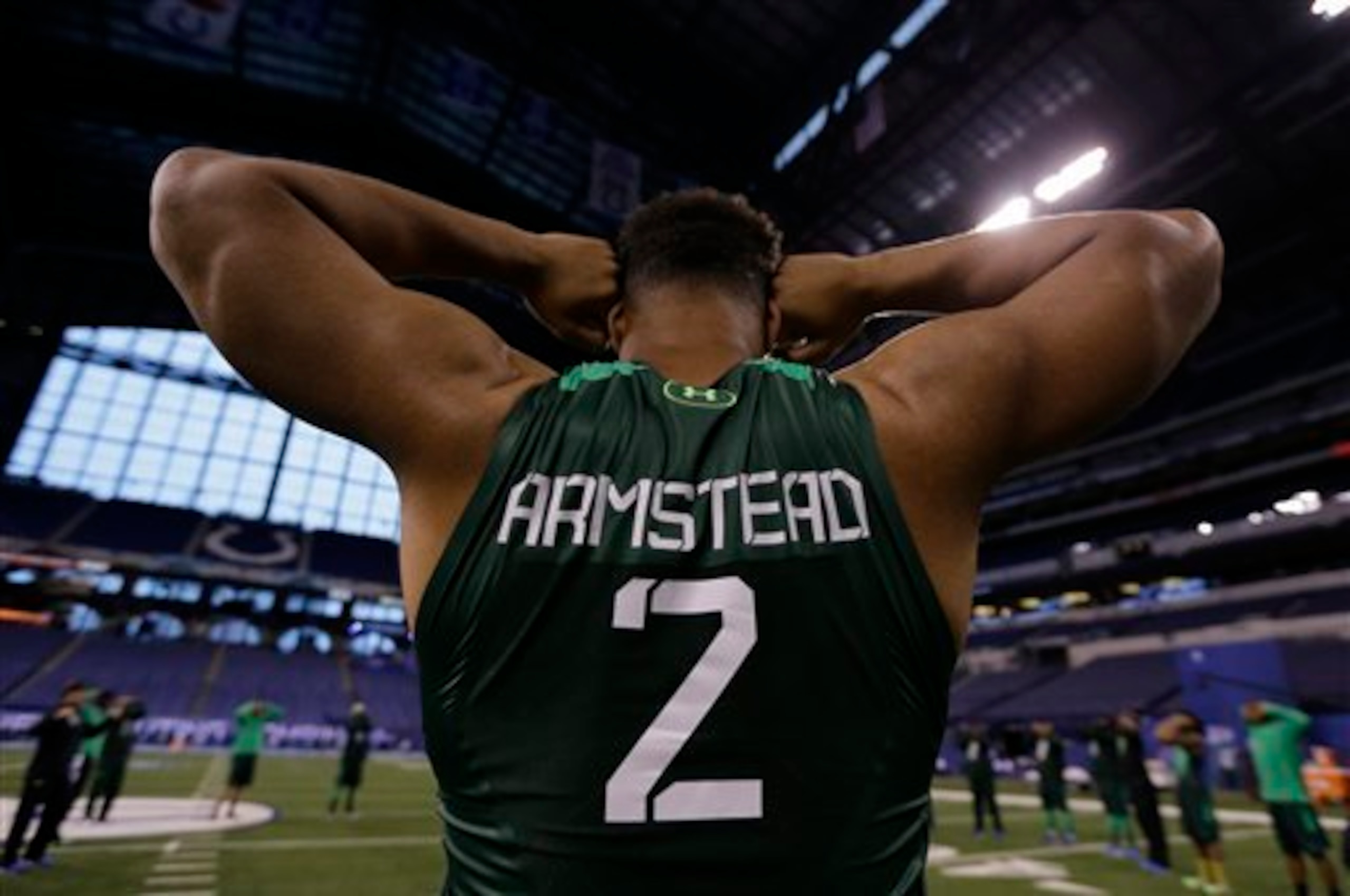 Oregon defensive end Arik Armstead has plenty of physical potential, but can he play at the highest level?