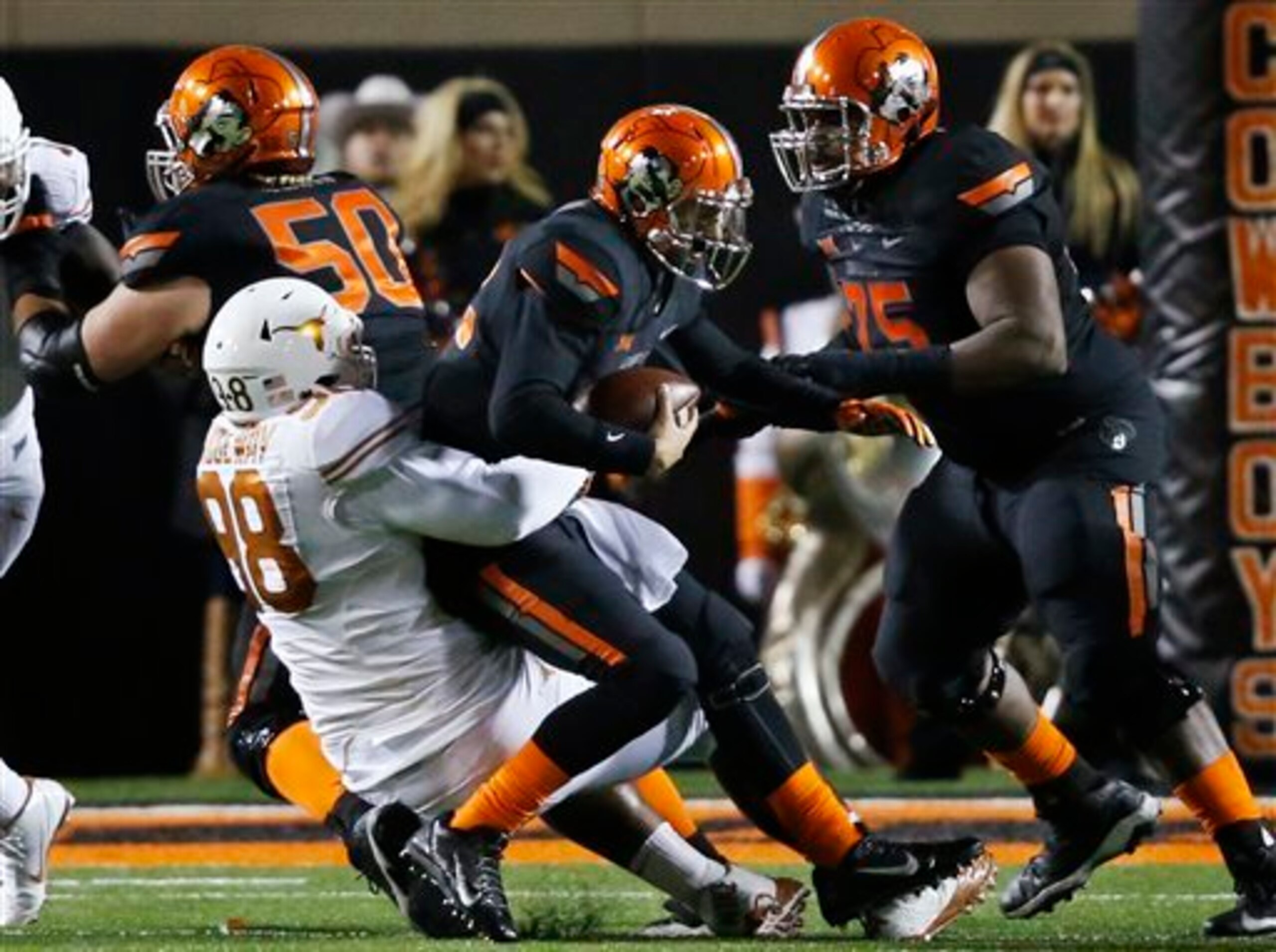 Hassan Ridgeway should be a capable replacement in Texas' strong defensive line.