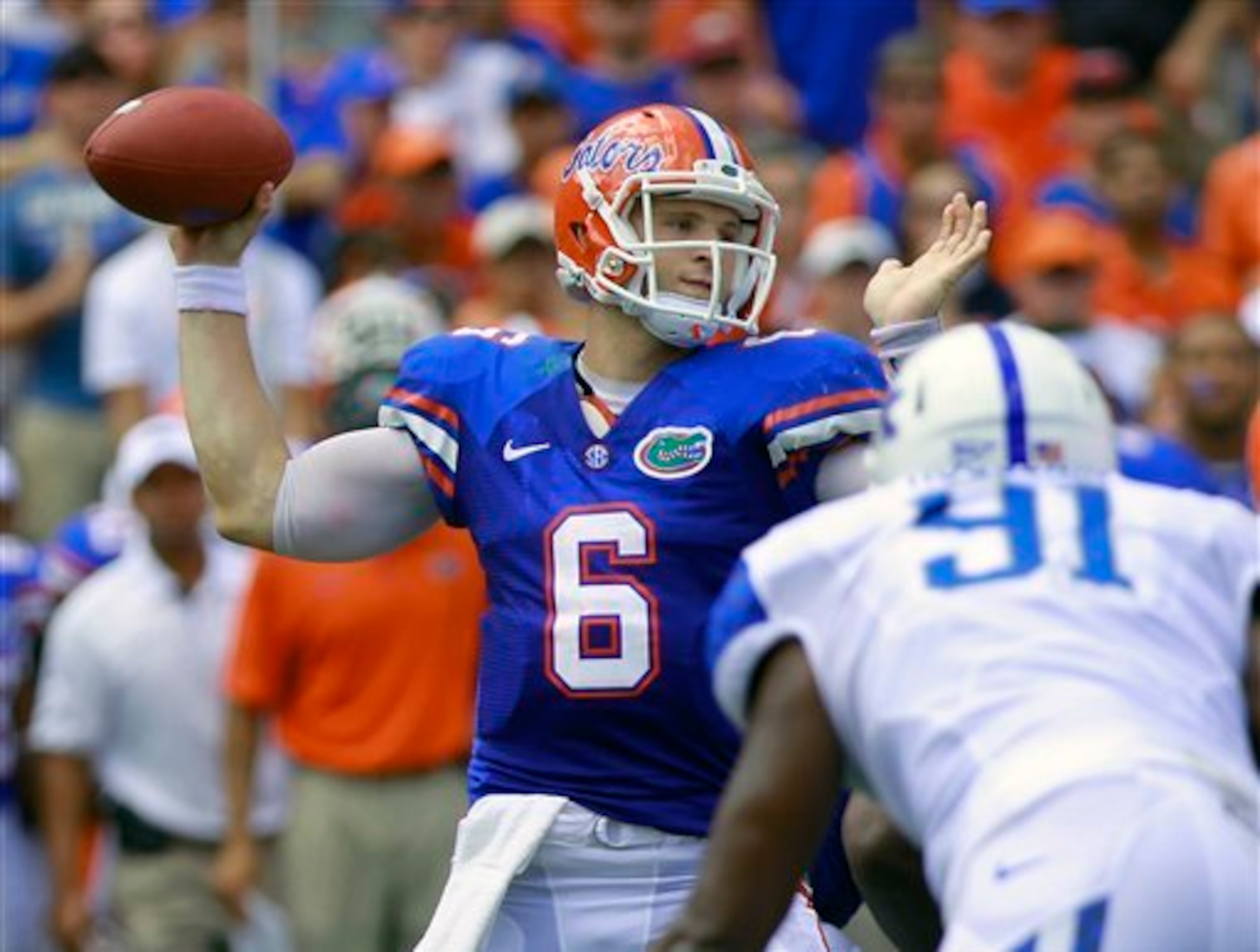 Farrington Huguenin will be expected to move from a reserve to a starter's role this fall.