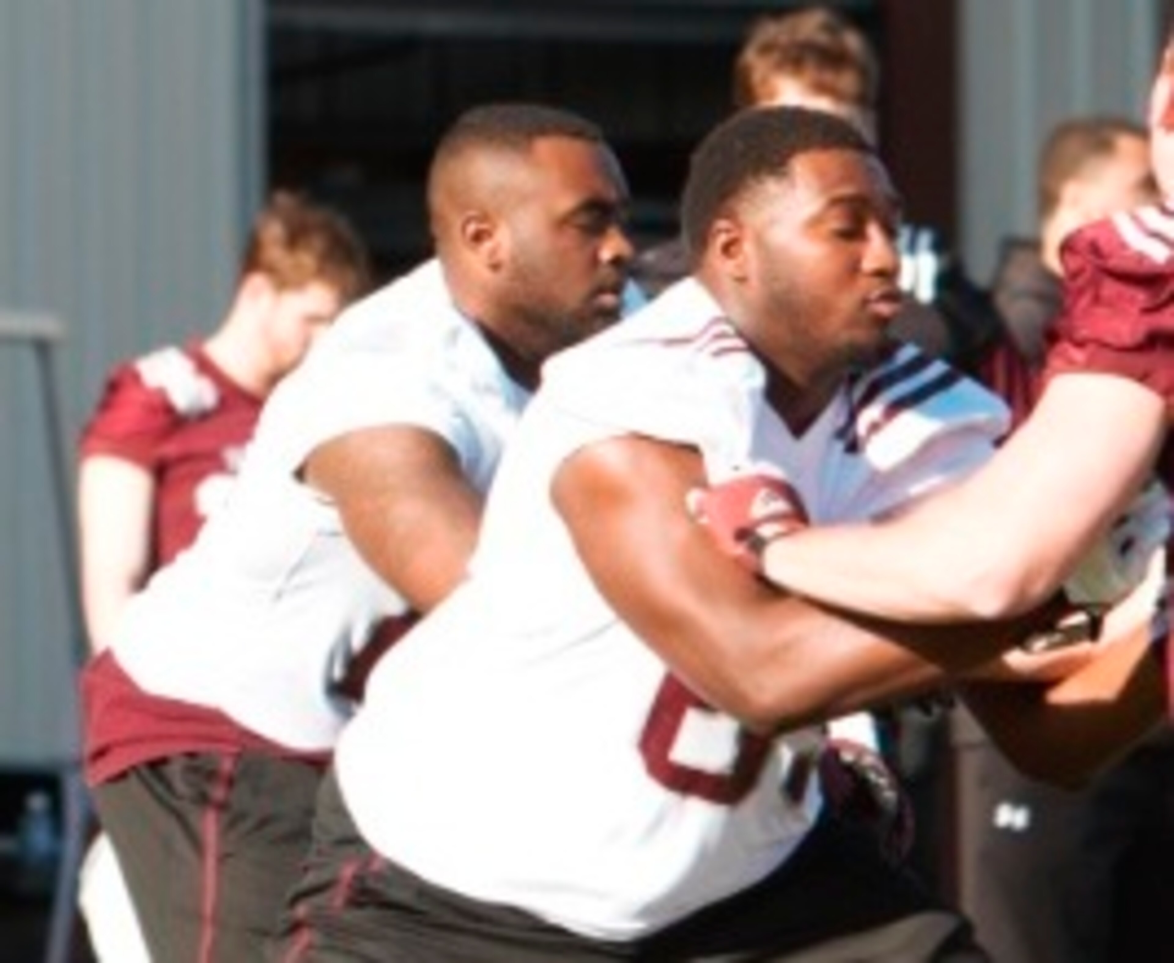 Avery Gennesy will play a big role as Texas A&M's left tackle this fall.