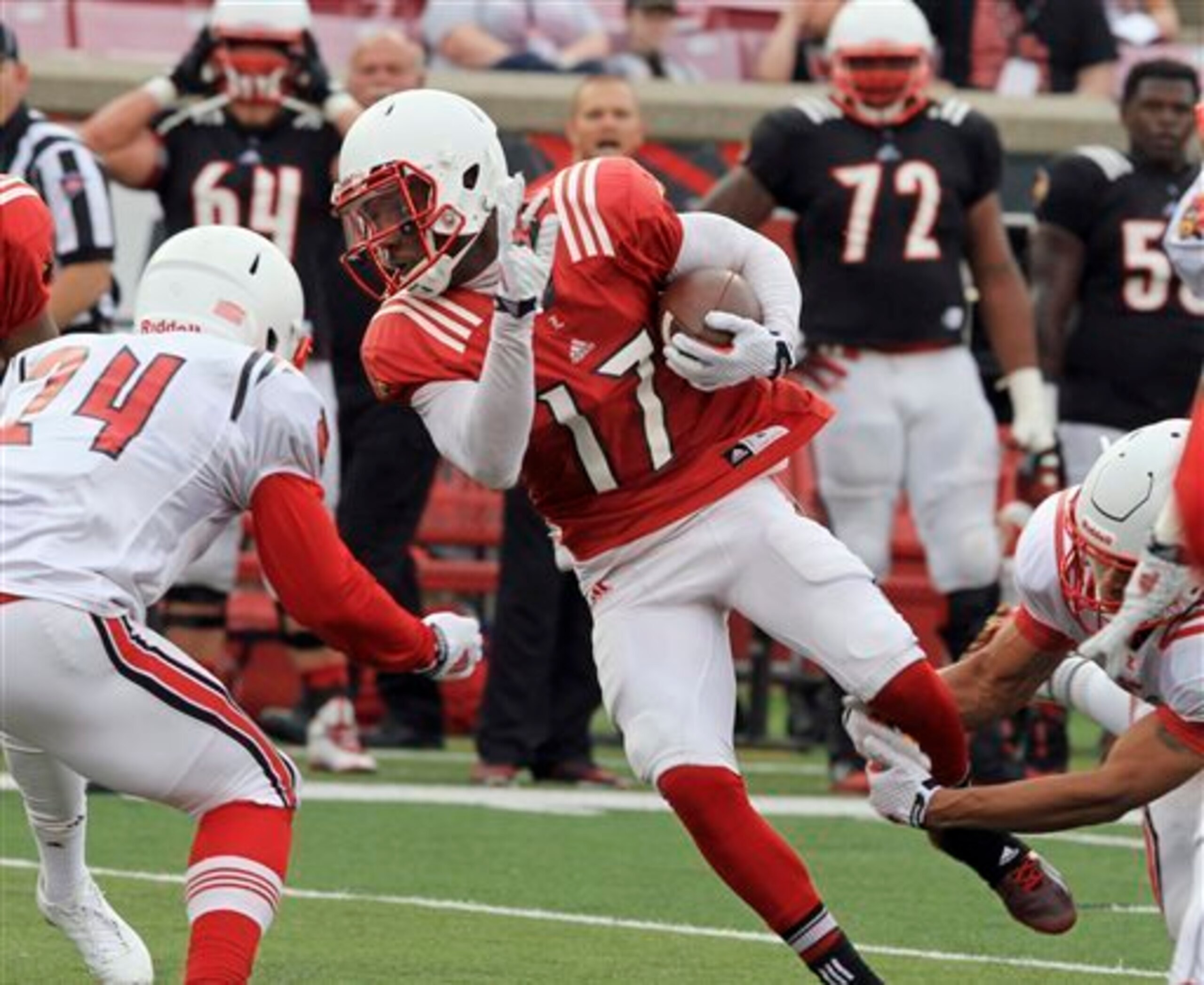 James Quick should emerge as Louisville's top receiver this fall.